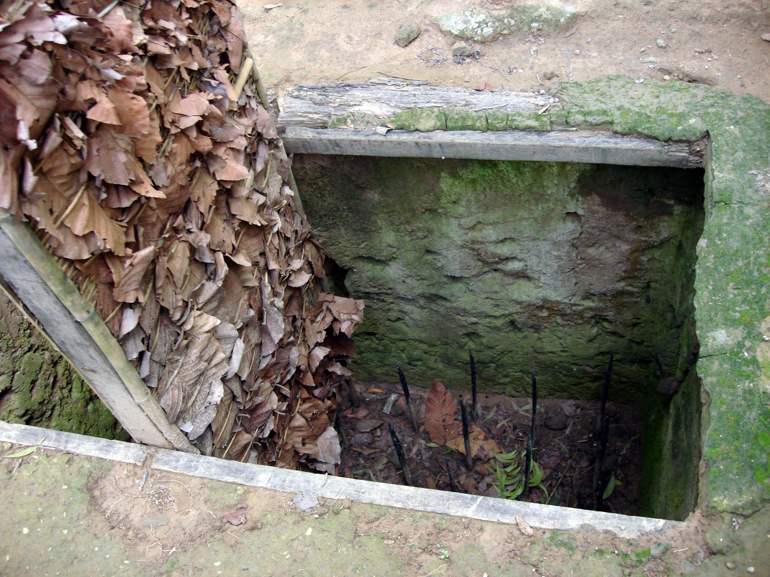 The tunnels of Củ Chi are an immense network of connecting underground tunnels located in the Cu Chi district of Ho Chi Minh City, Vietnam, and are part of a much larger network of tunnels that underlie much of the country. The Củ Chi tunnels were the location of several military campaigns during the Vietnam War, and were the National Front for the Liberation of South Vietnam's base of operations for the Tết Offensive in 1968. The tunnels were often rigged with explosive booby traps or punji stake pits.…