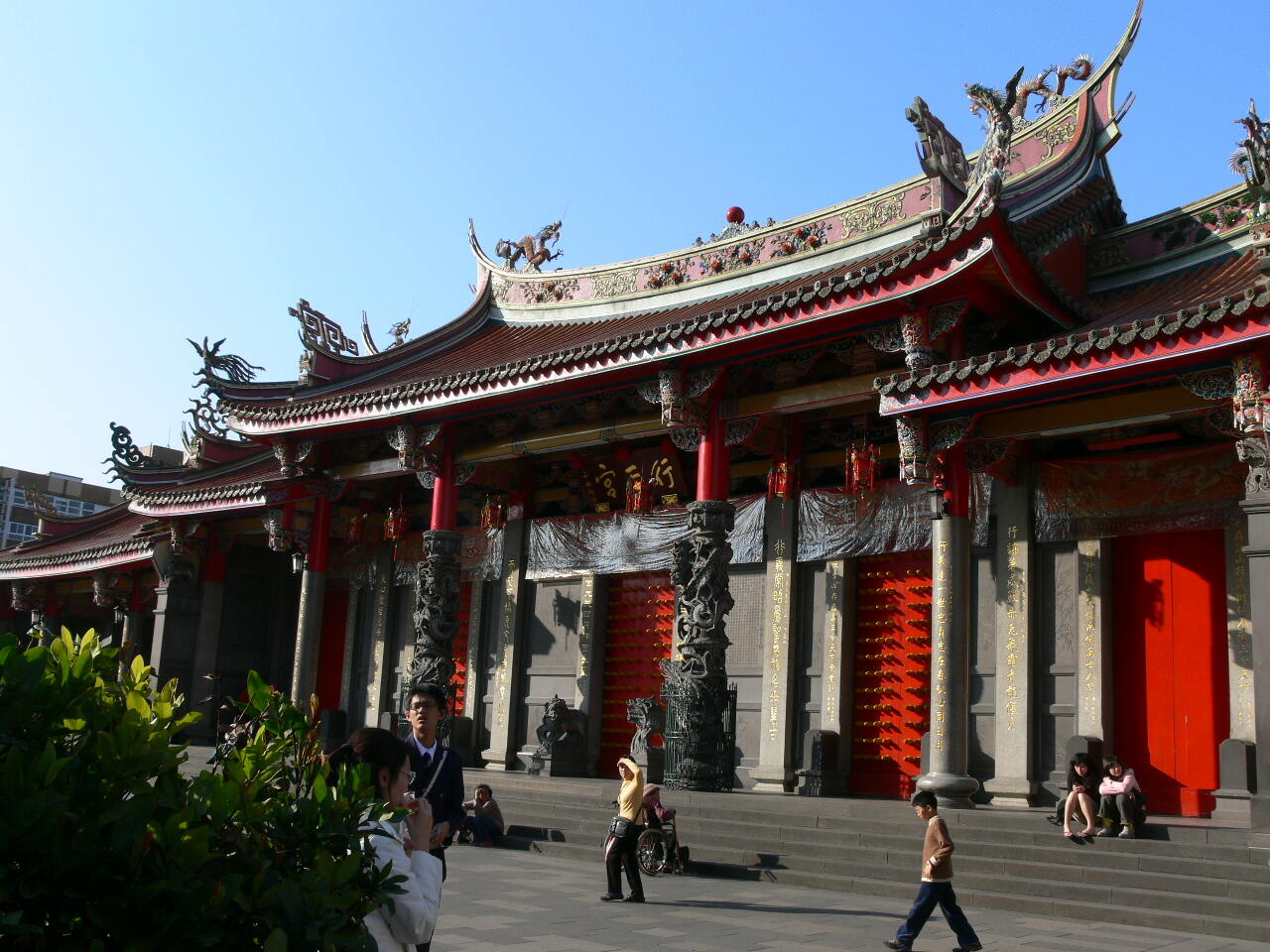 Xingtian Temple, Taipei, Taiwan.