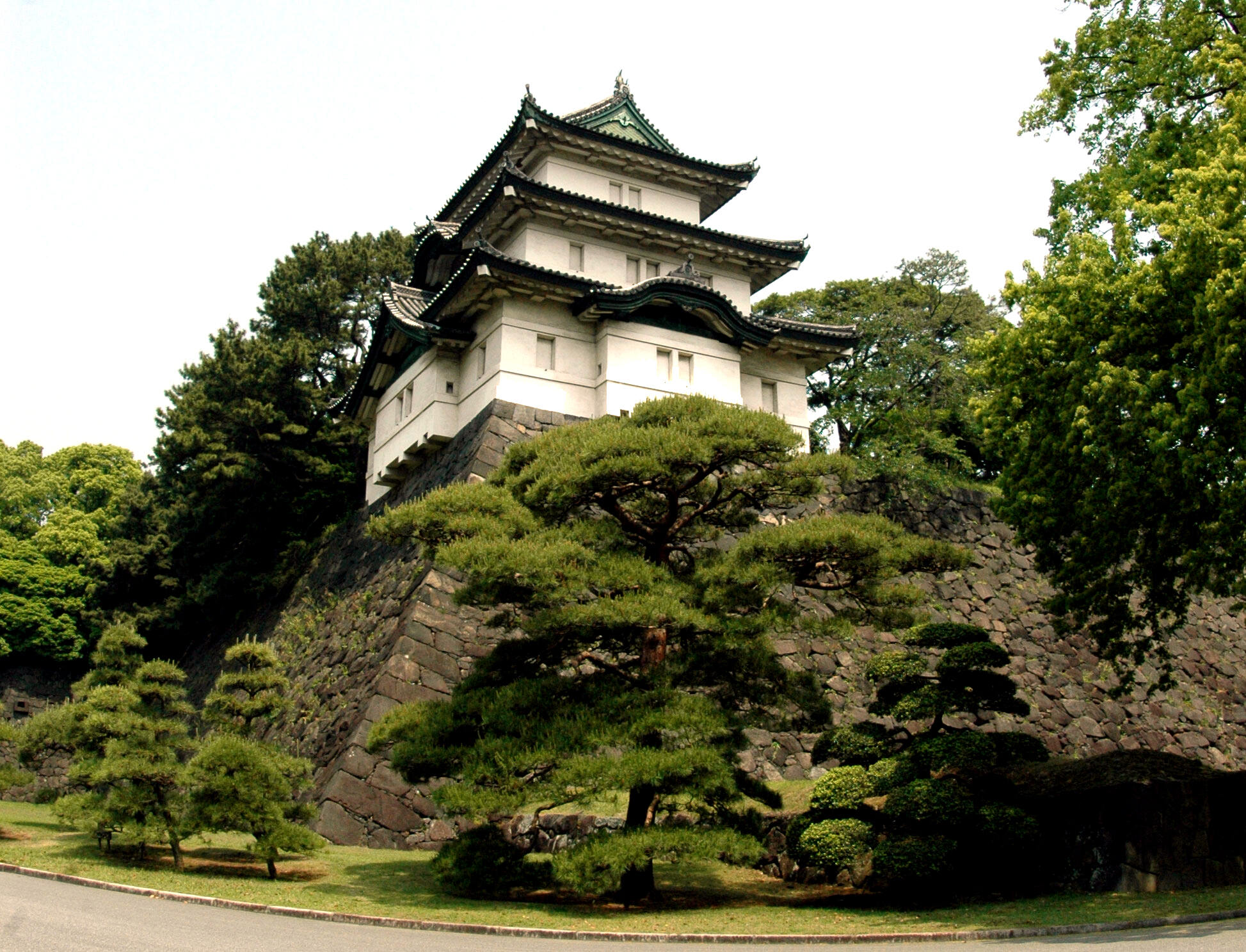 Fujimi-yagura (Mt Fuji-view Keep) Imperial Palace Tokyo Japan