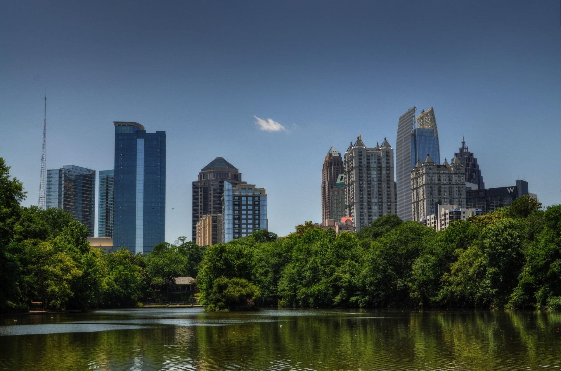 Atlanta - Afternoon in Piedmont Park in Atlanta