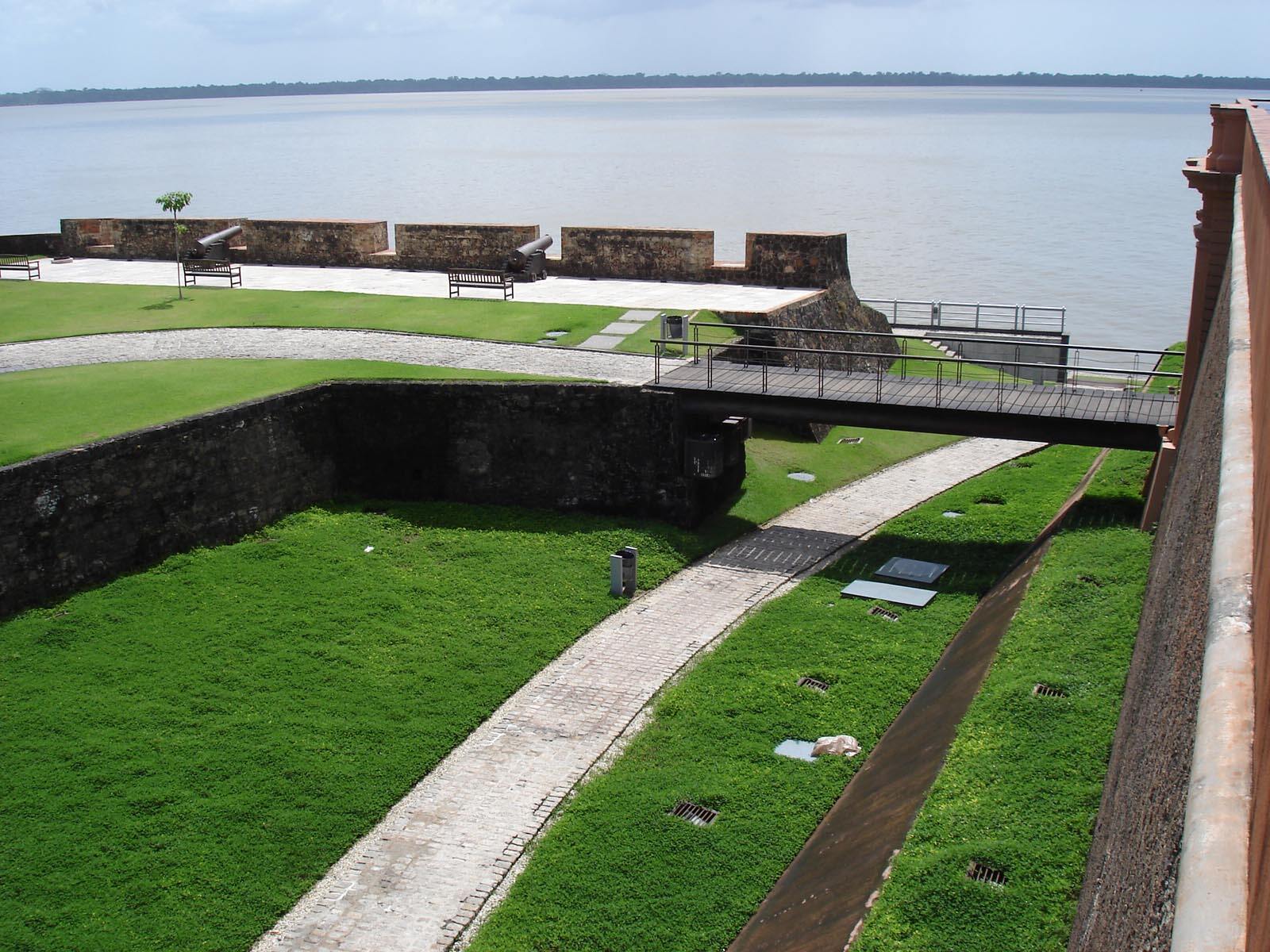 Forte do Presépio de Belém, estado do Pará, Brasil.