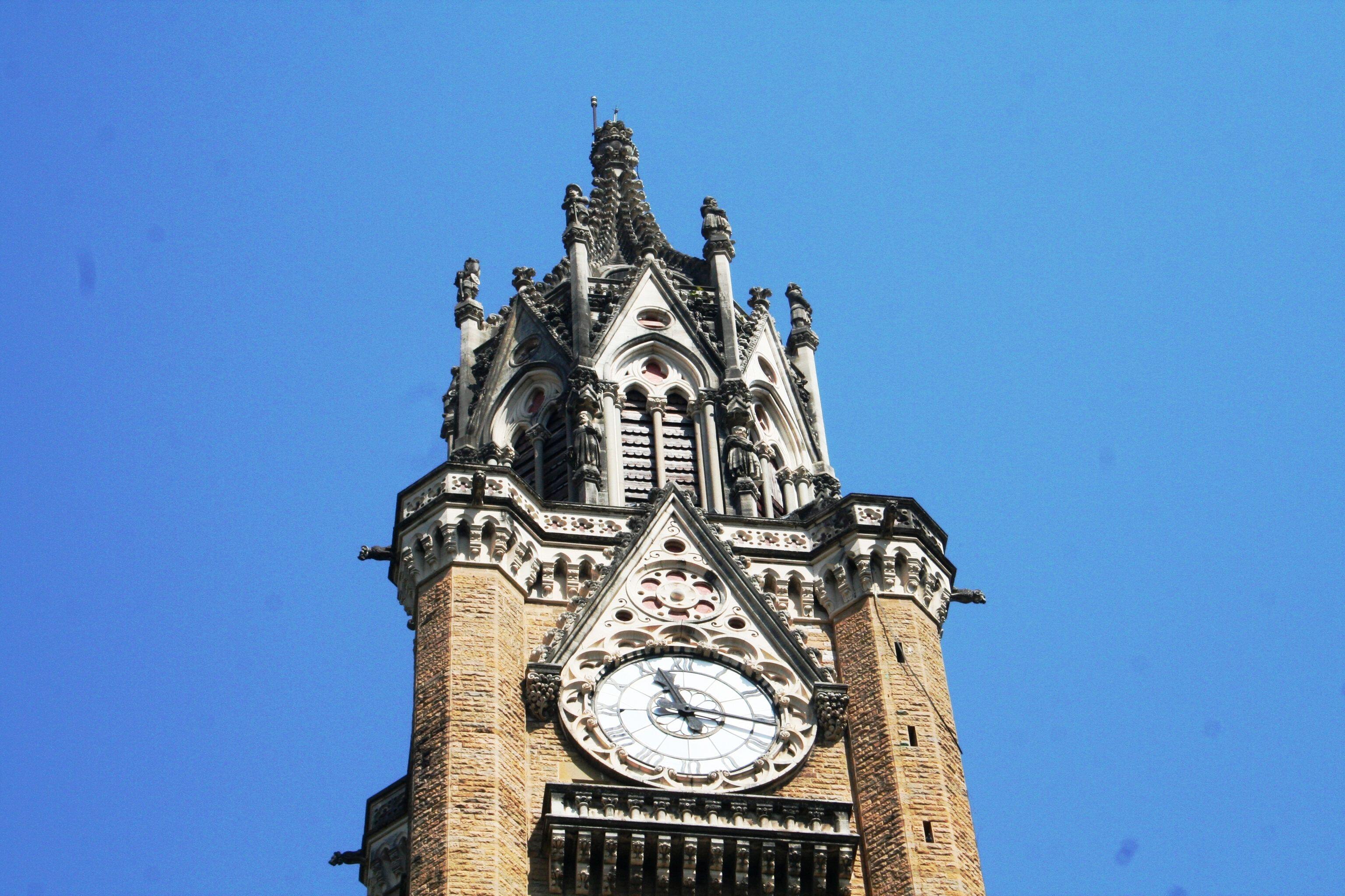 Opposite to the convocation hall is clock tower, Mumbai university 6