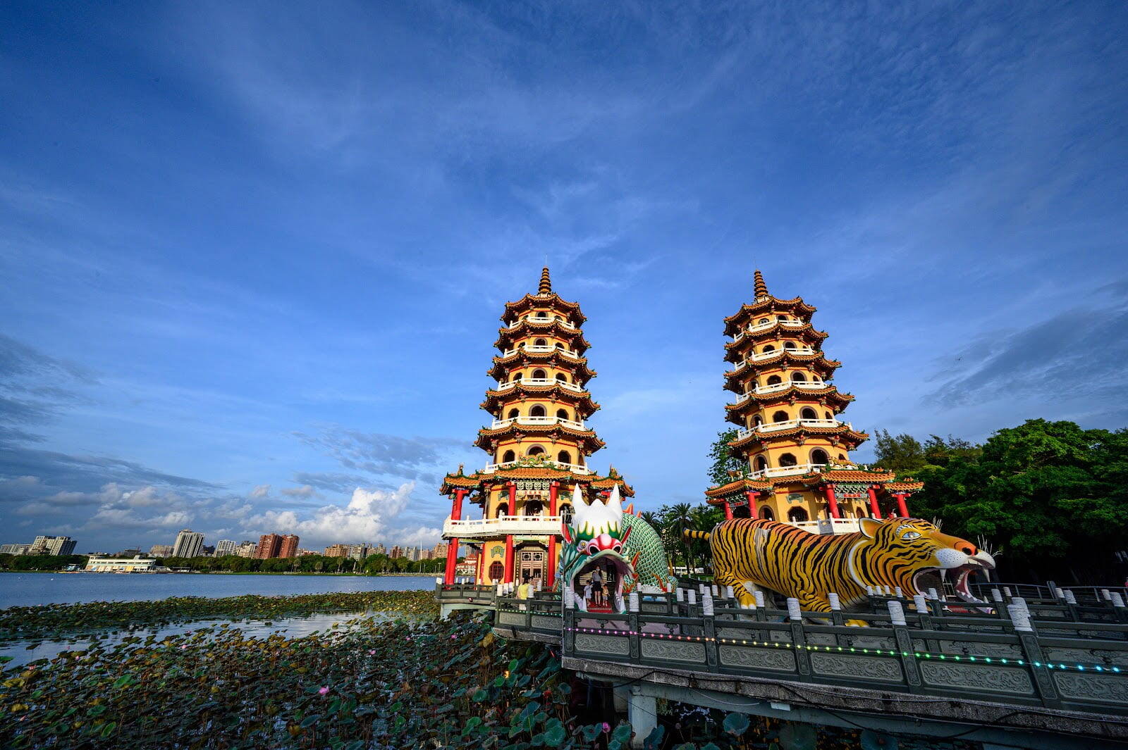 Dragon and Tiger Pagodas