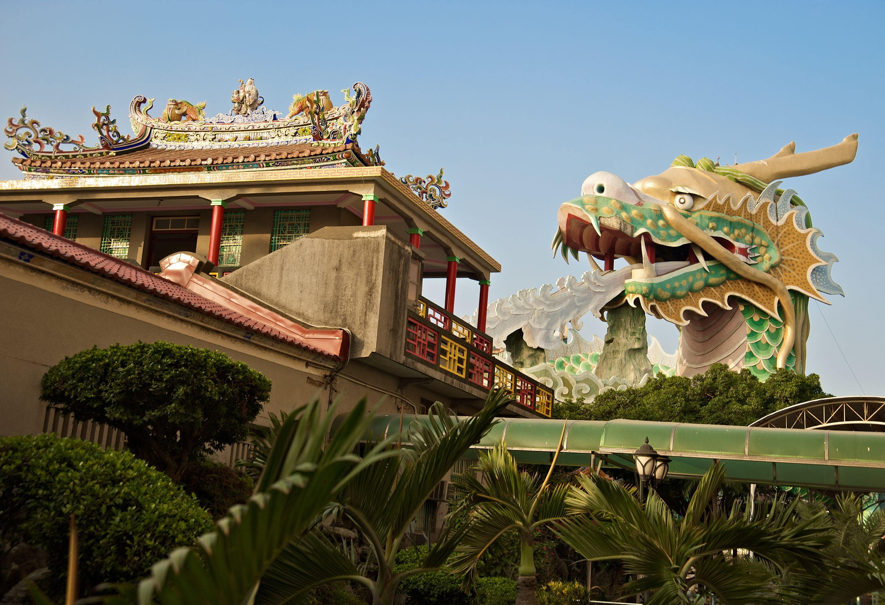 Tchaj-nan - Temple in Tainan City, Taiwan