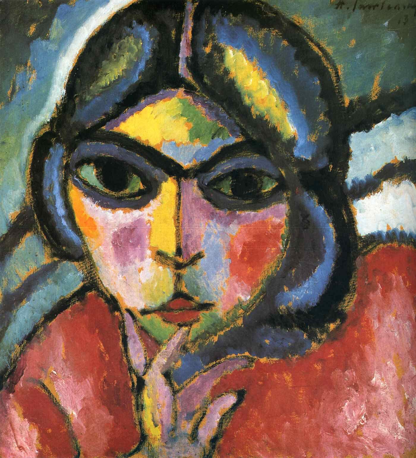 :Alexej von Jawlensky - Sinnende Frau