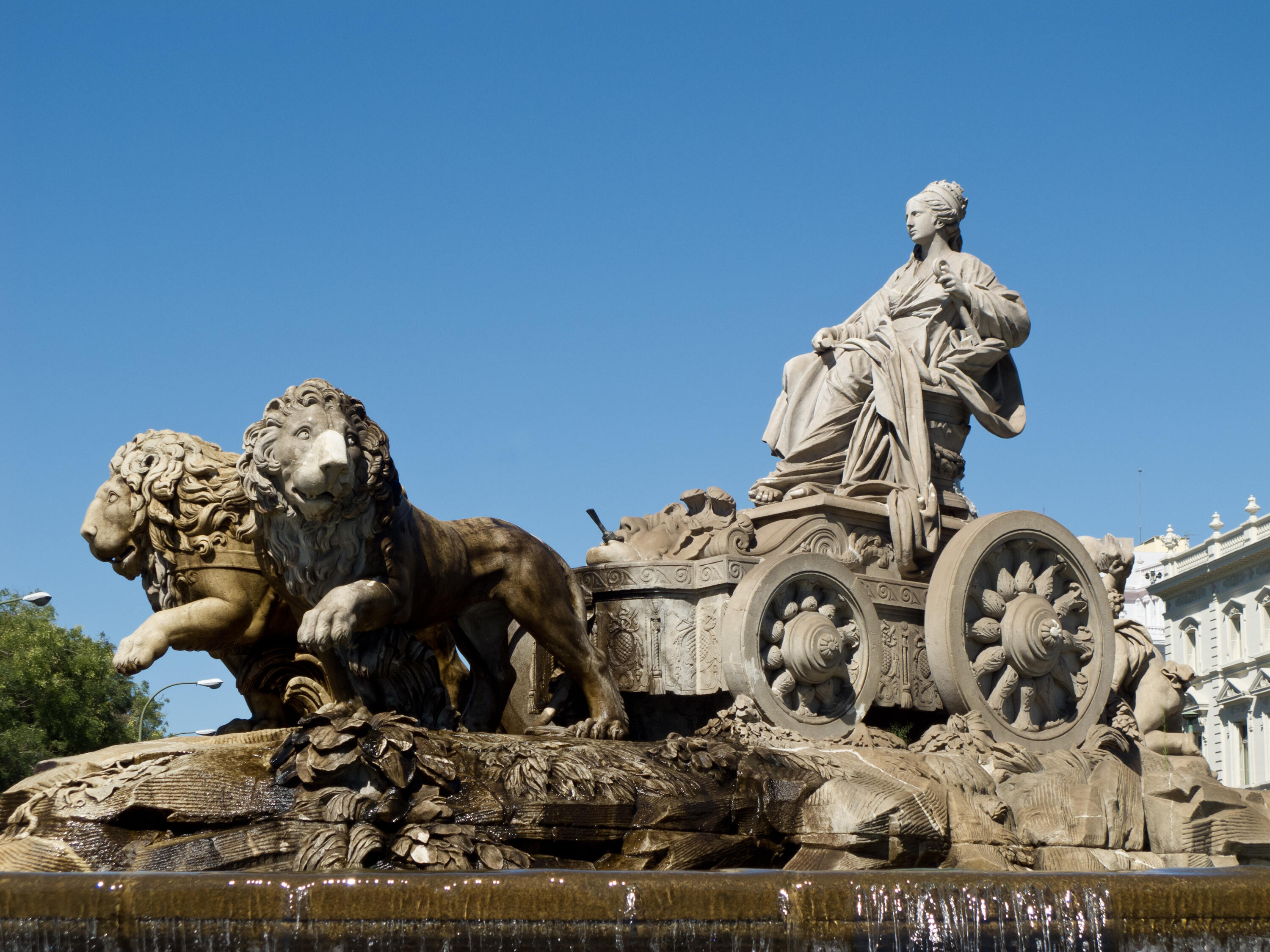 Fountain of Cybele, Madrid, Spain.