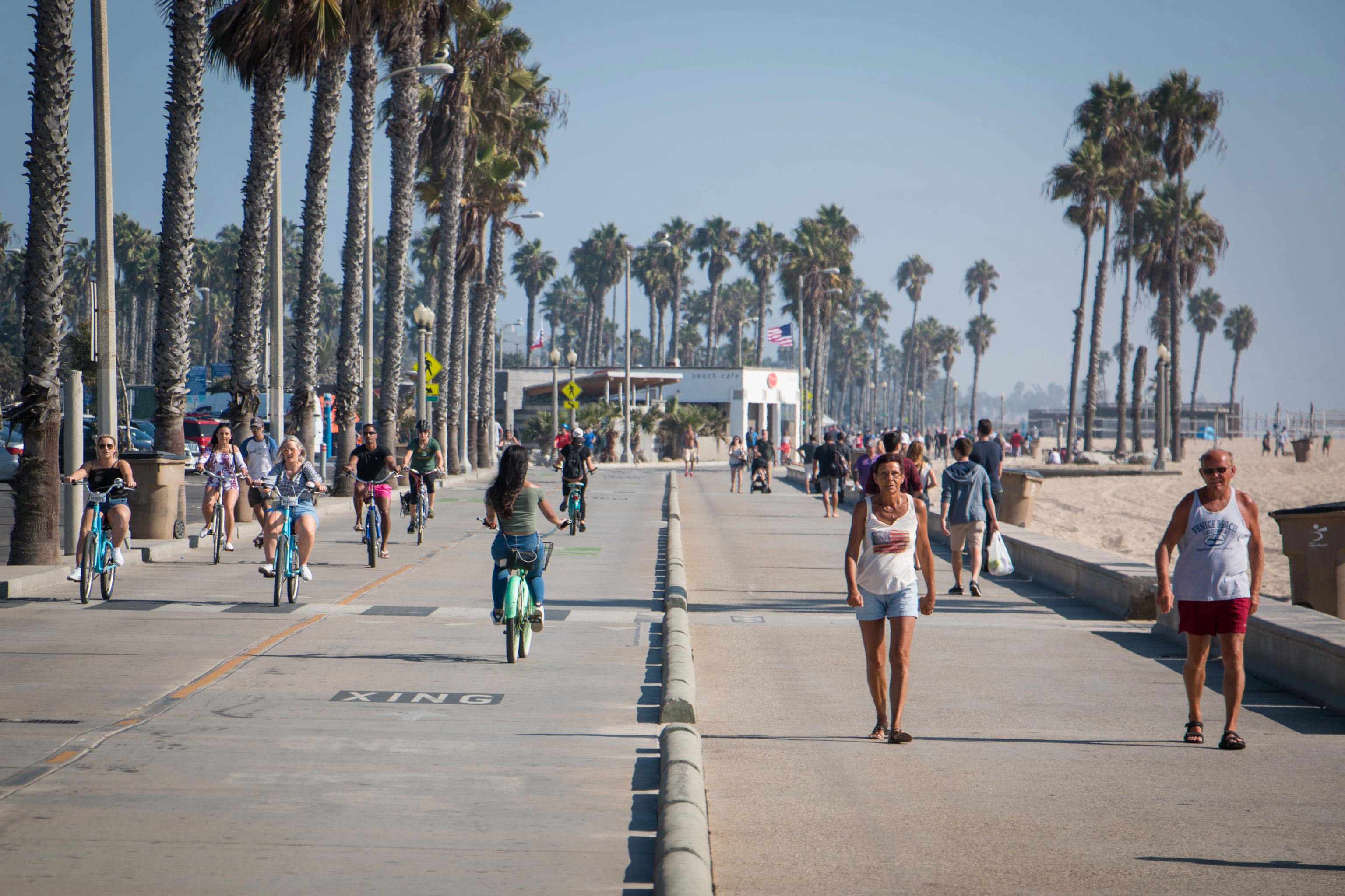 Promenáda Venice Beach