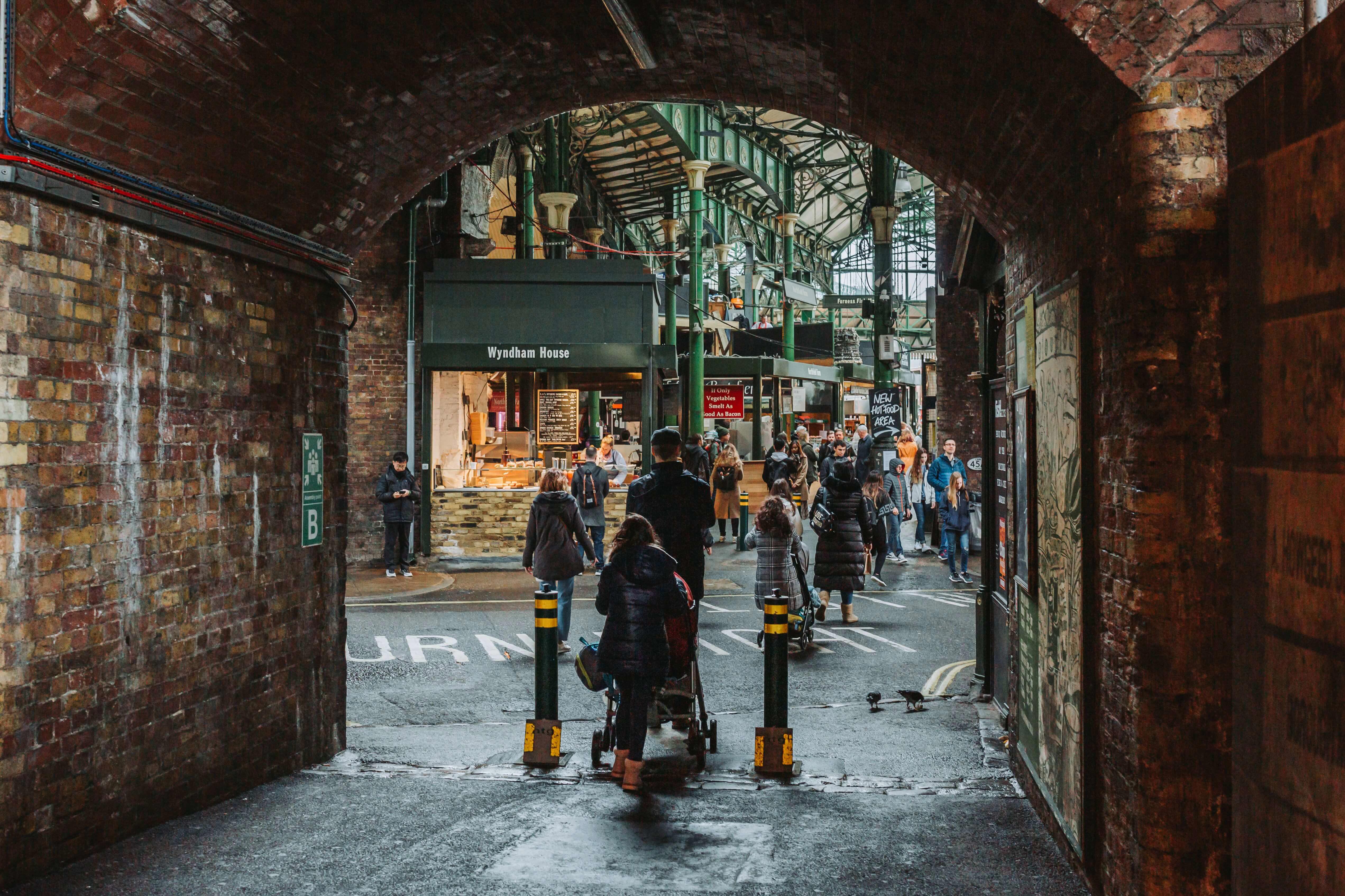 Borough Market v Londýně