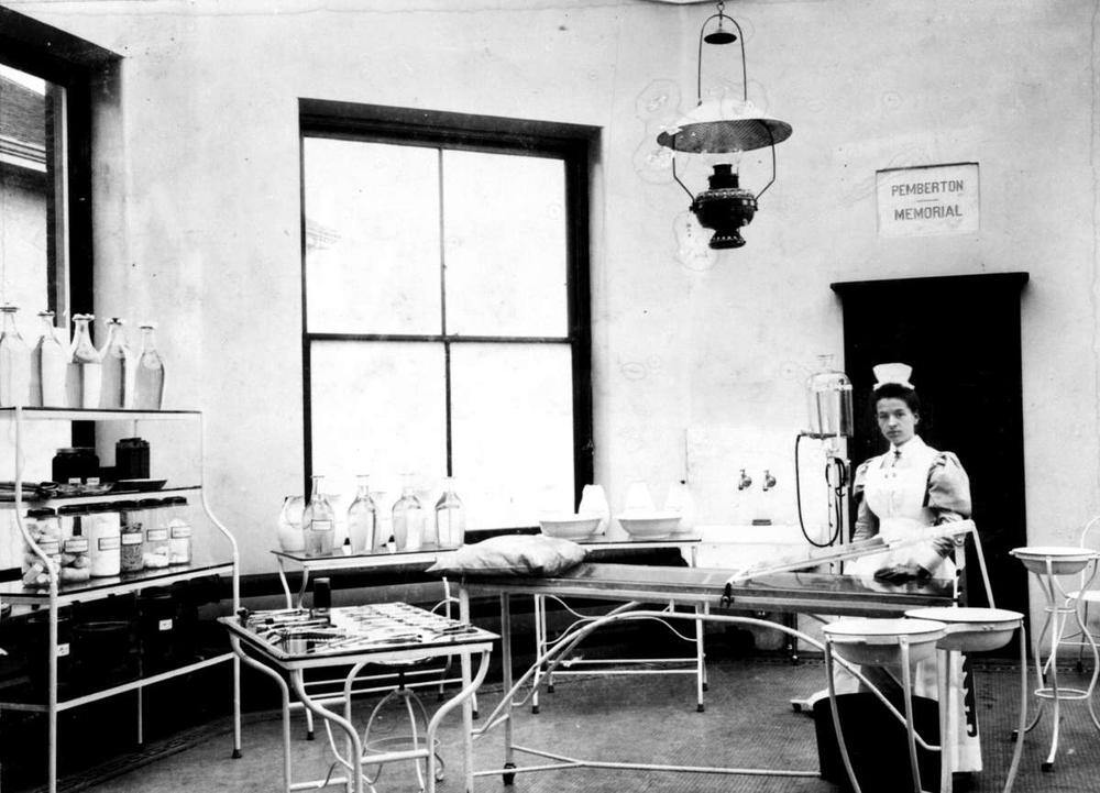 The Pemberton Memorial Operating Room at the Royal Jubilee Hospital, Victoria, British Columbia, Canada