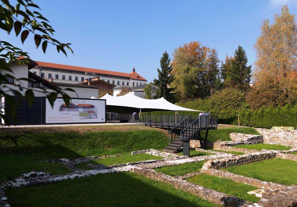 Archaeological Park at Emona House.