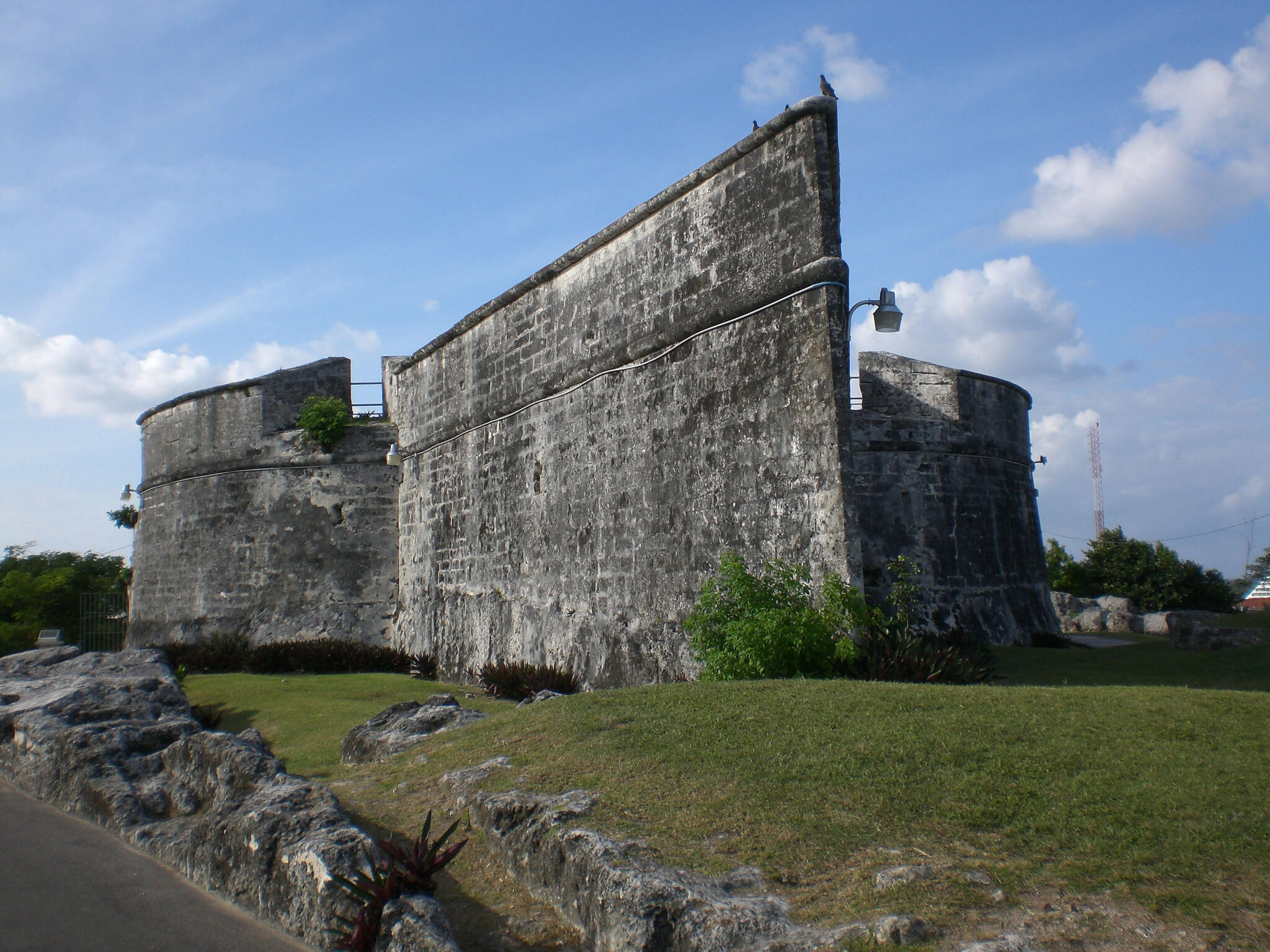 Fort Fincastle at Nassau/Bahamas