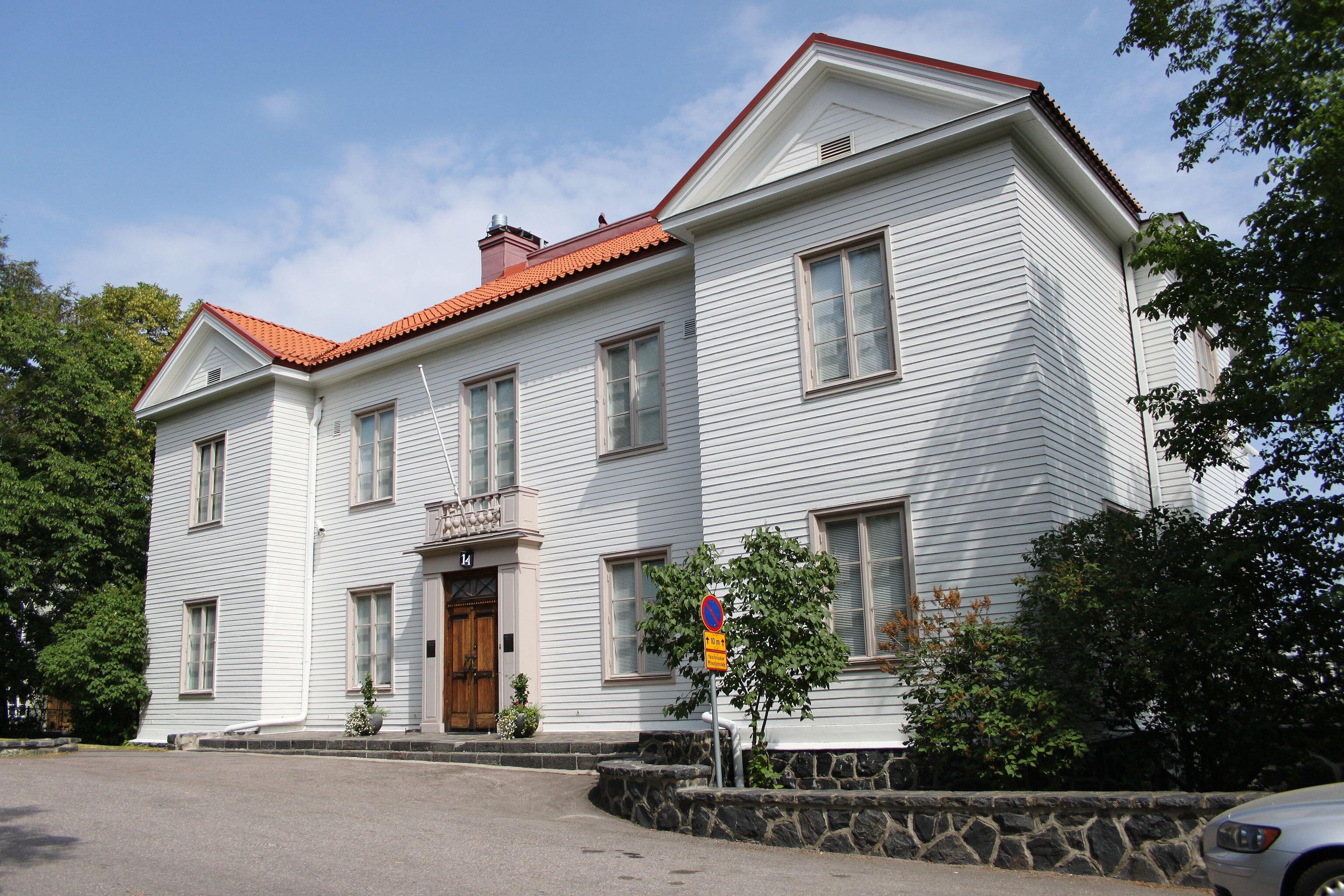 Mannerheim Museum, Kalliolinnantie, Helsinki. Built 1874.