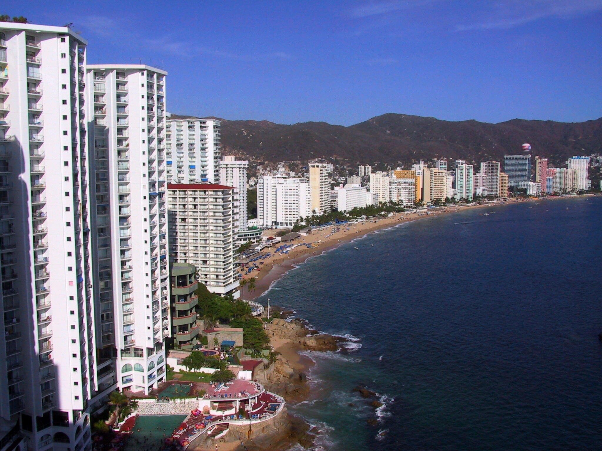 Acapulco - Beach at Acapulco, Mexico