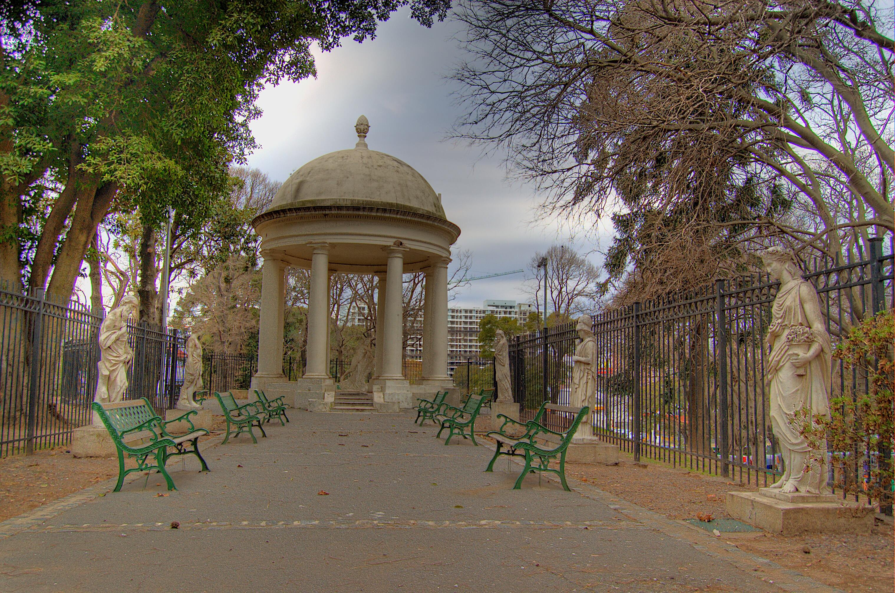 Gazebo at Parque Lezama, Buenos Aires.