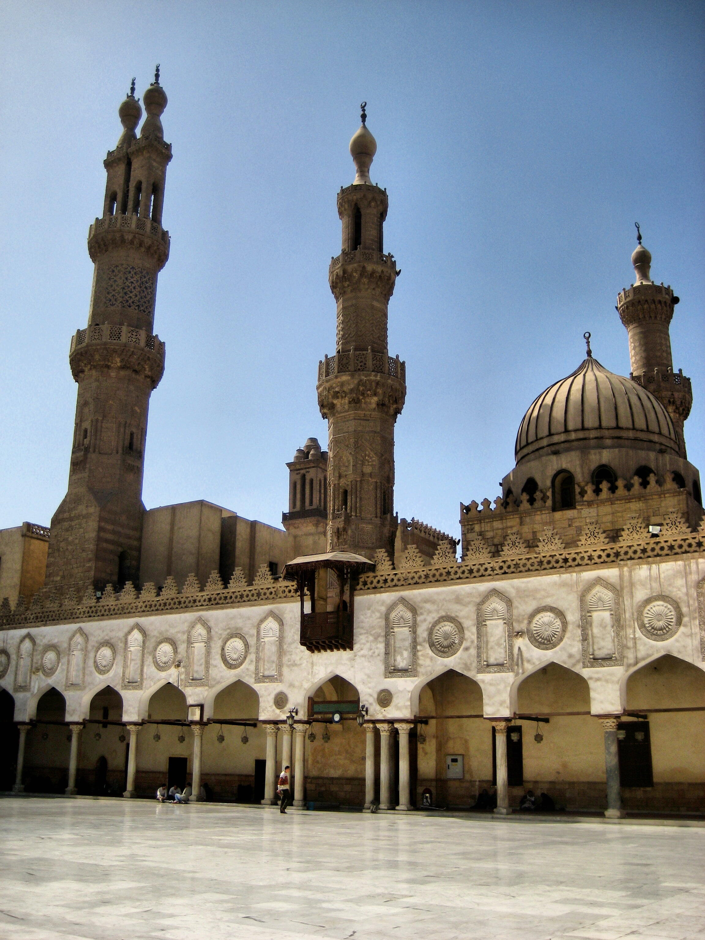 Káhira - Al Azhar Mosque Interior