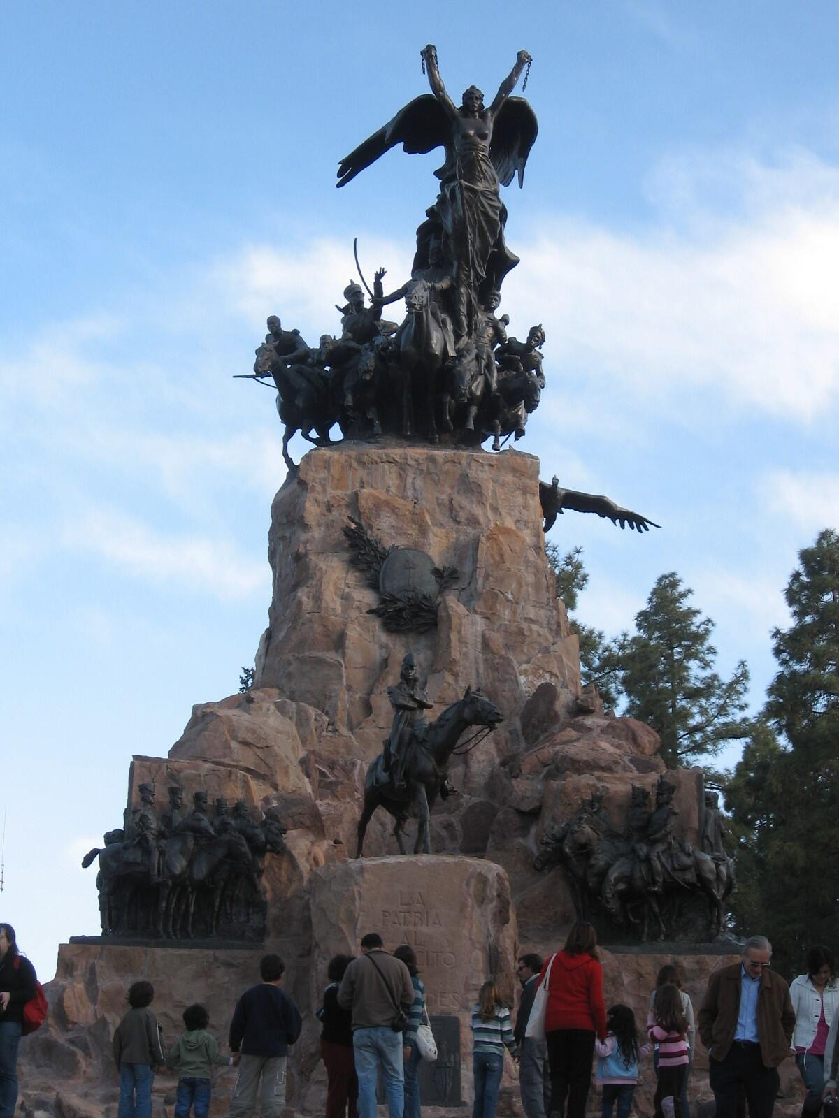 Cerro de la Gloria, in Mendoza