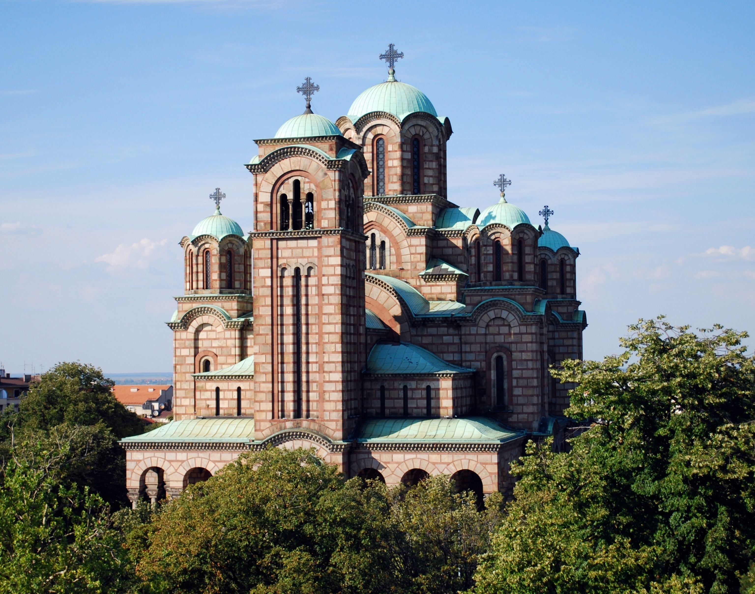 St. Marko Church in Belgrade, south - southwest view