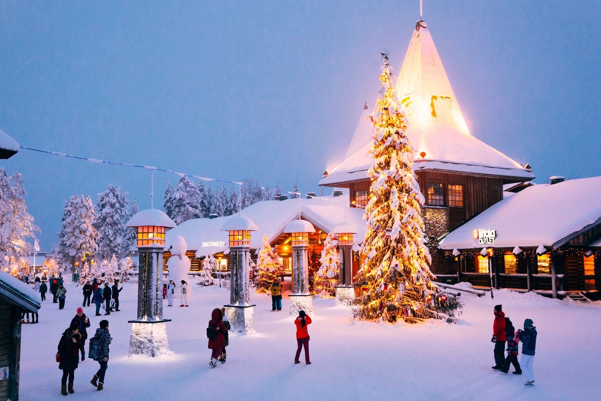 Dedinská osada Santa Claus