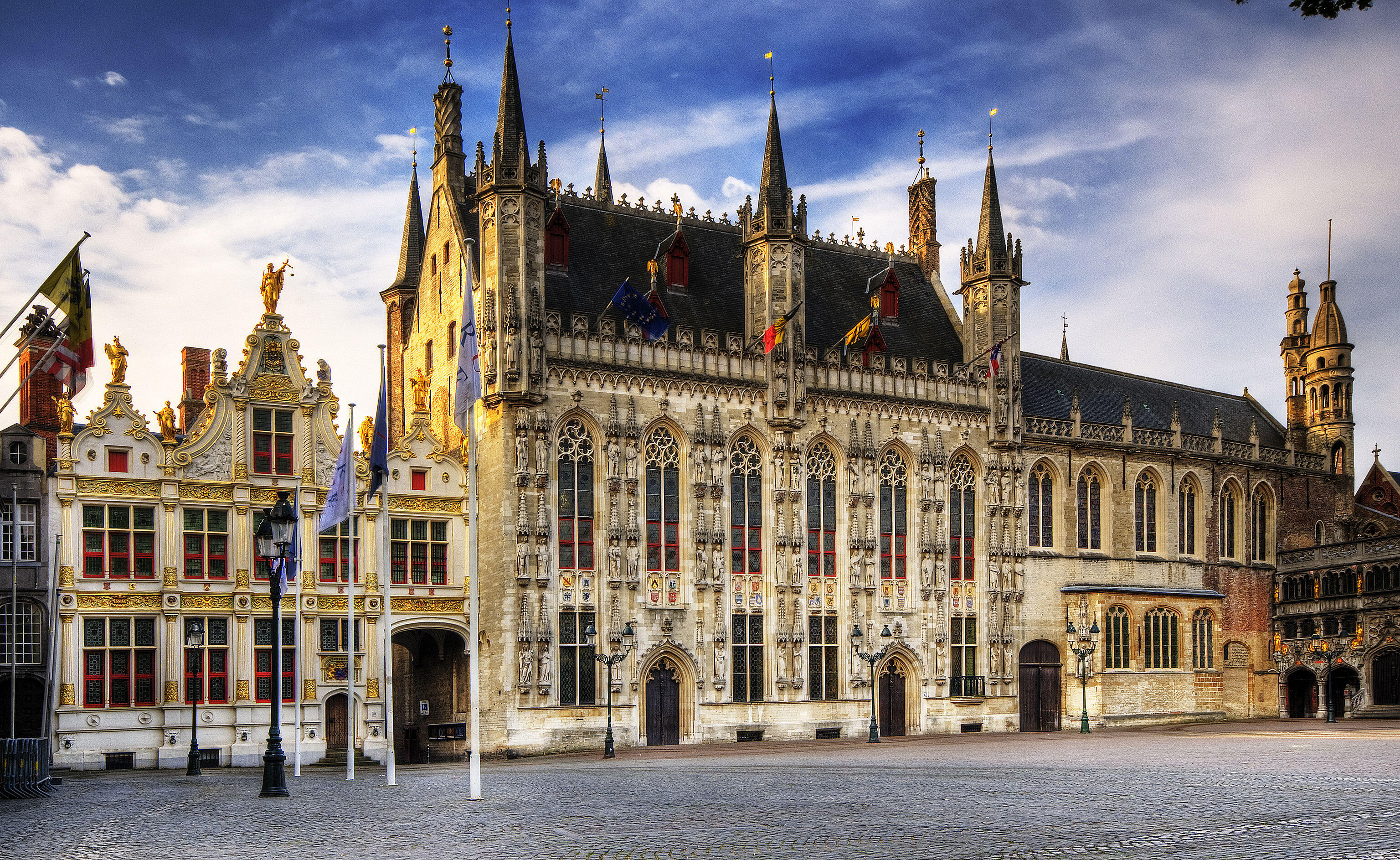 Bruges Town Hall, Belgium.