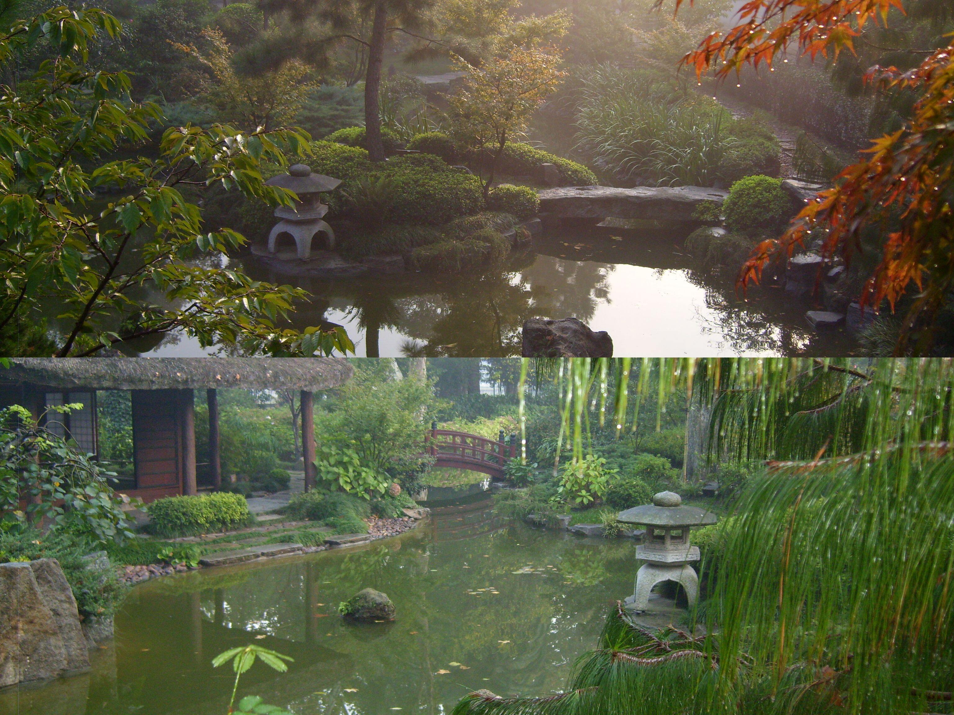 Vistas del Jardín Japonés Hei Sei En, Montevideo