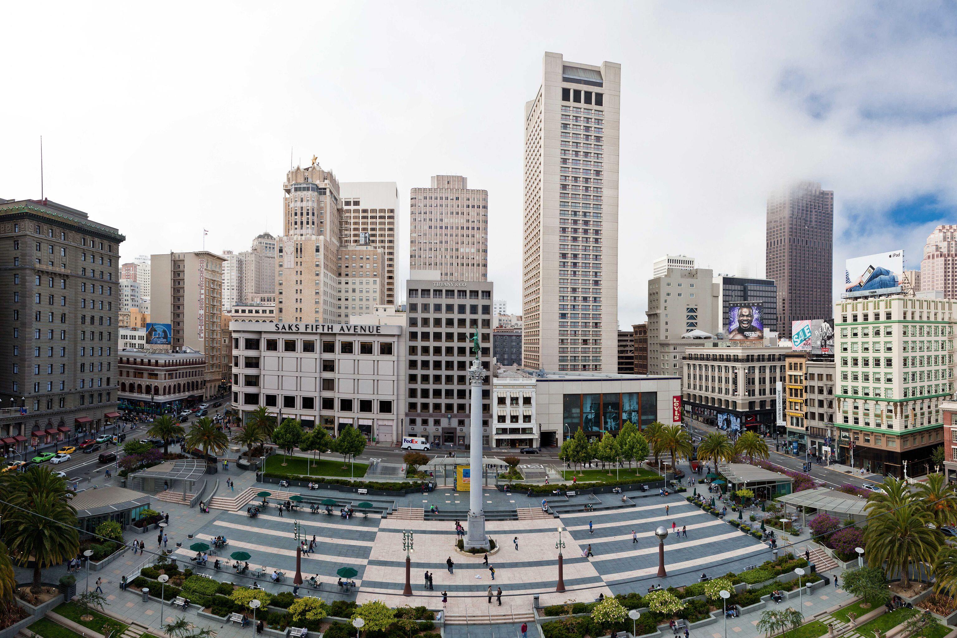 The Union Square in San Francisco, California.