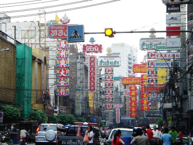 Chinatown in Bangkok.