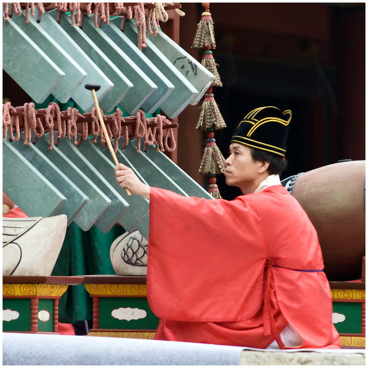 Ancestral Rites at Jongmyo Shrine, Seoul.