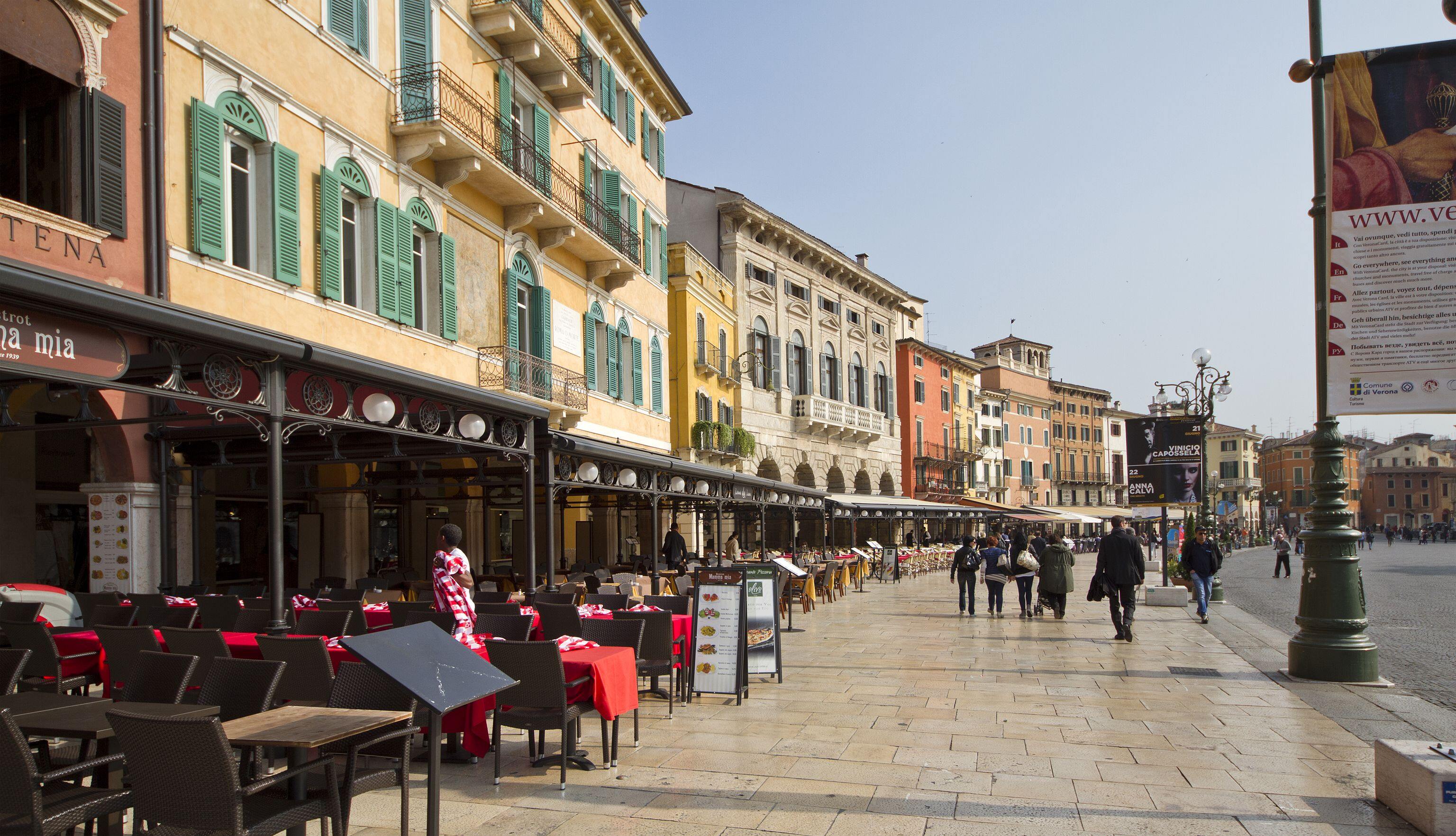 Piazza Brà, Verona VR, Veneto, Italy