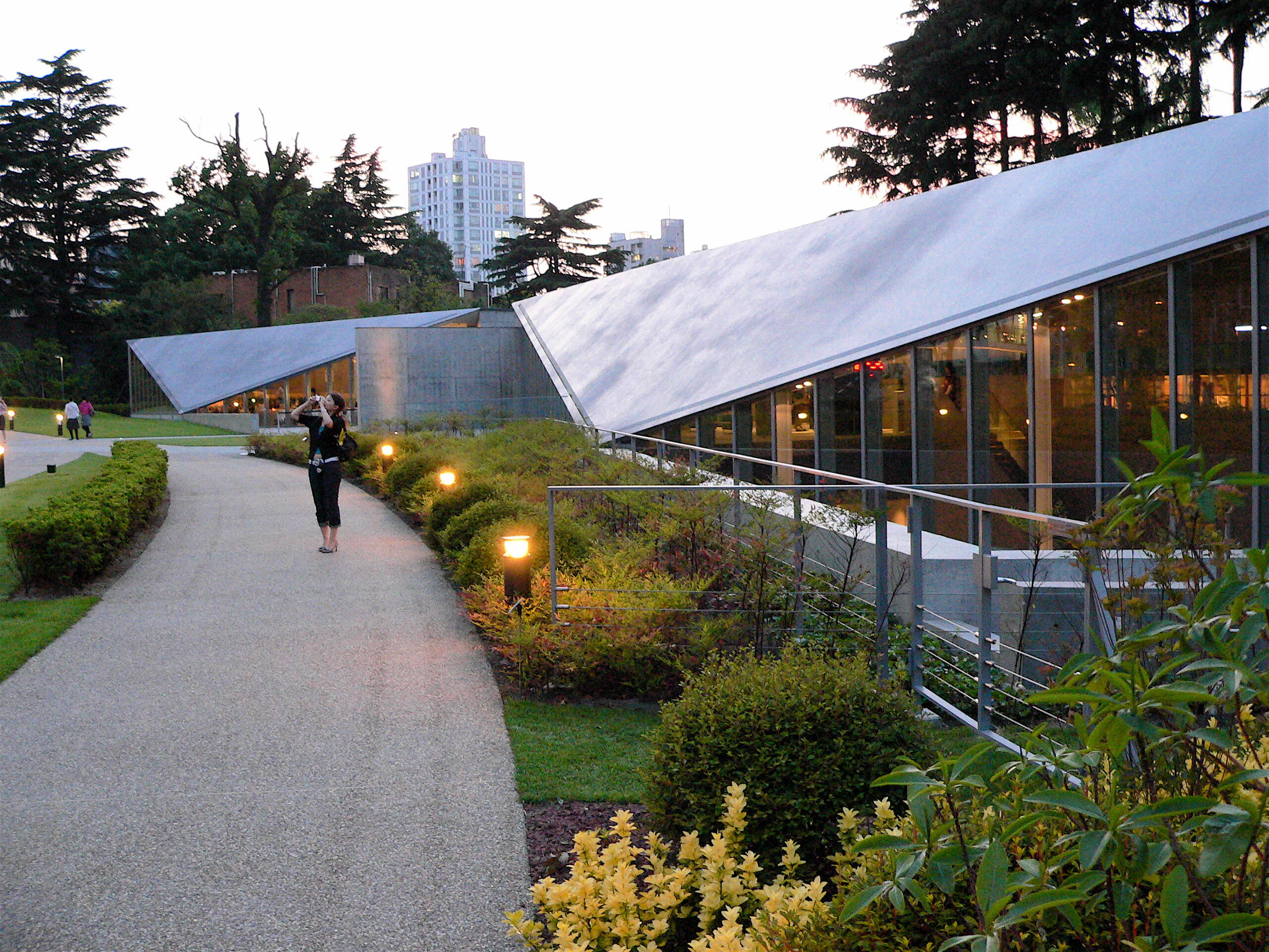 21_21 Design Site at Tokyo Midtown. Design by Tadao Ando