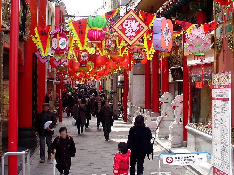 Nagasaki Shinchi China Town.(Nagasaki City, Nagasaki Prefecture, Japan)