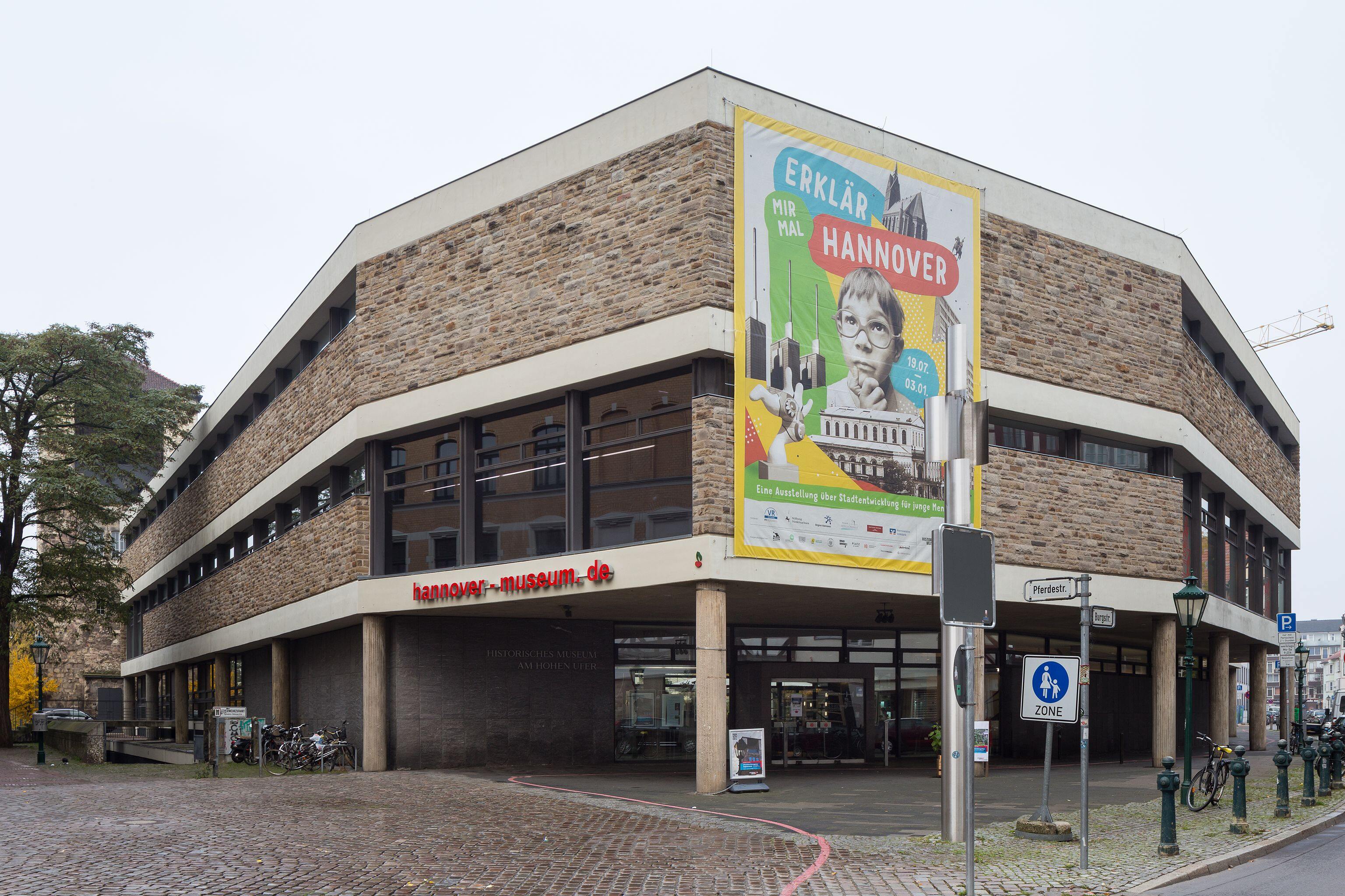 Museum for history Hannover located at Burgstrasse and Pferdestrasse in Mitte quarter of Hannover, Germany.