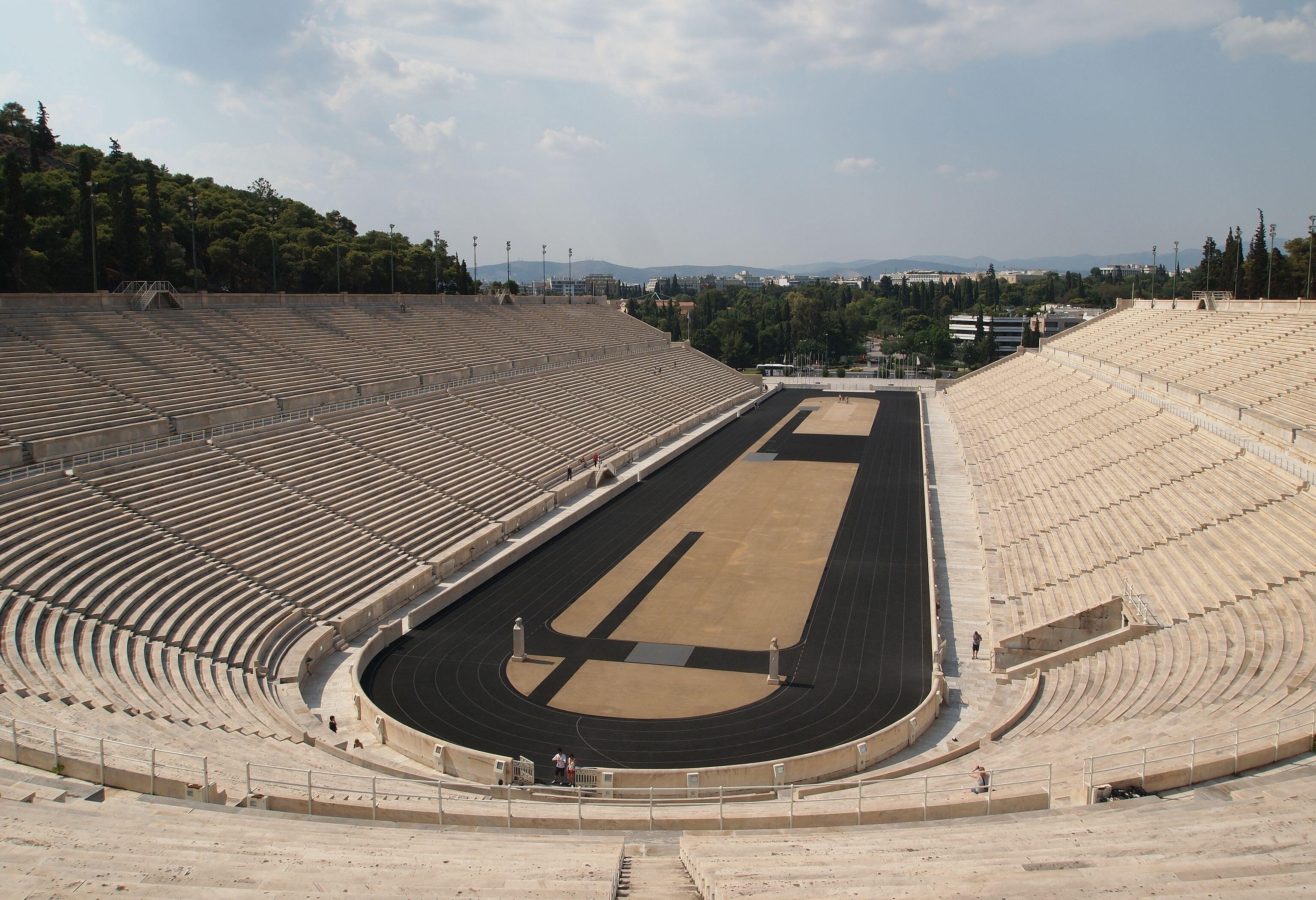 Panathenaic Stadium in Athens, Greece