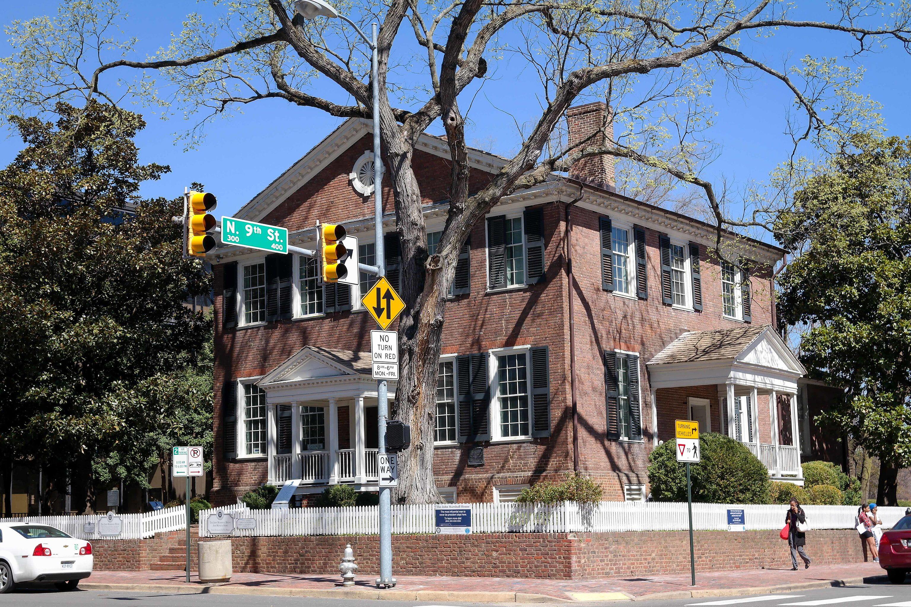 The John Marshall House in Richmond, Virginia