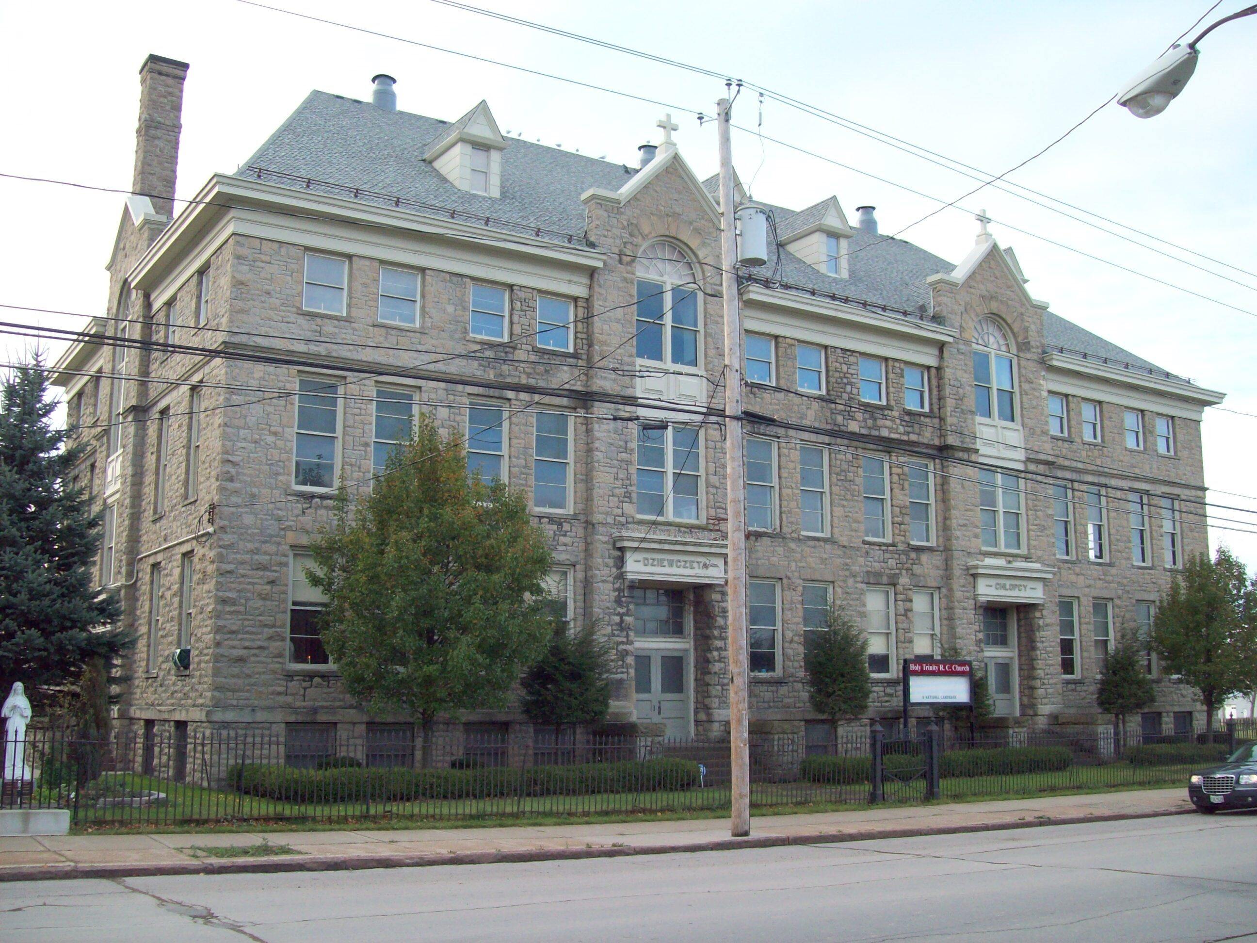 Holy Trinity Roman Catholic Church School, Niagara Falls, New York, November 2010