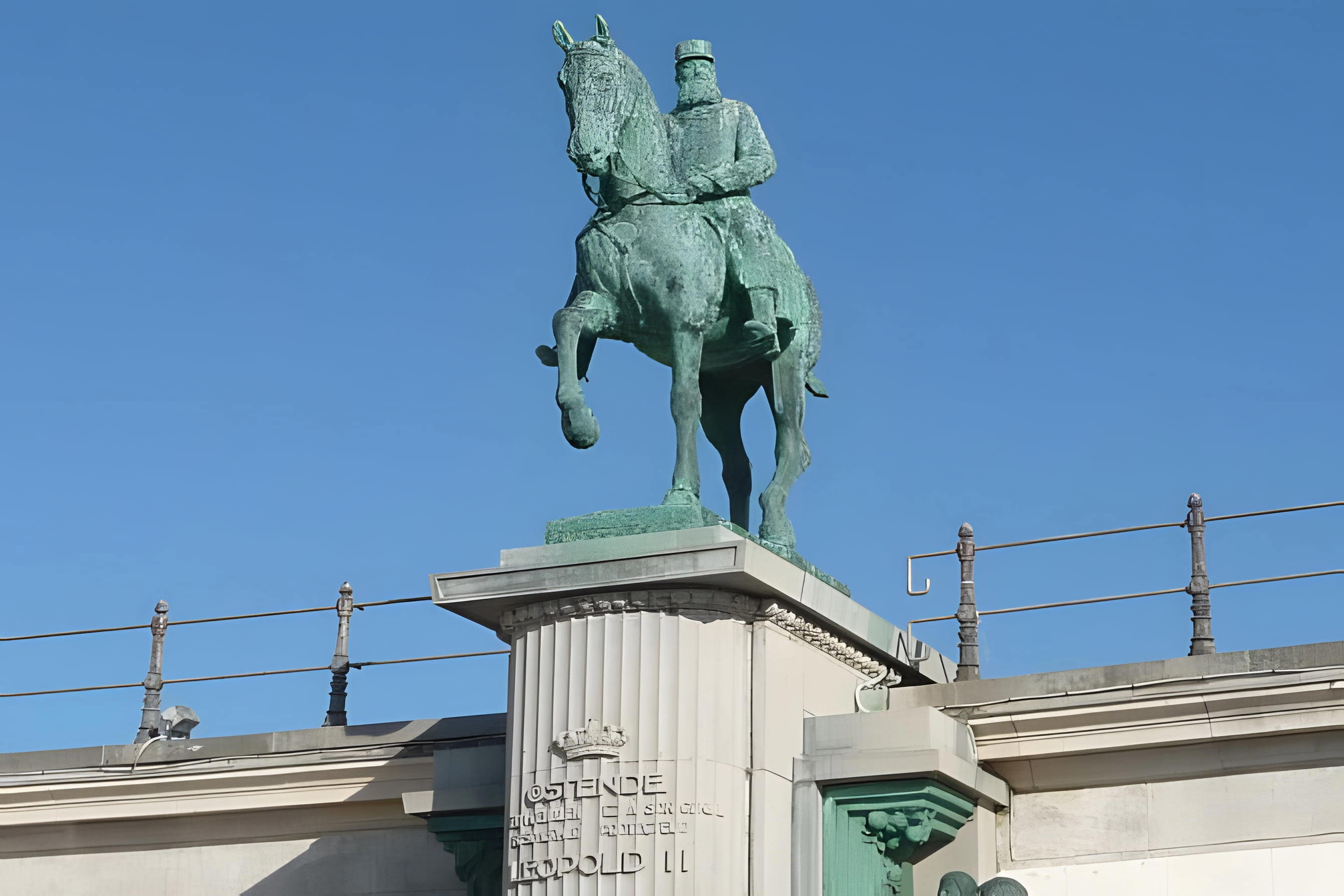 Pamätník Leopolda II. v Ostende