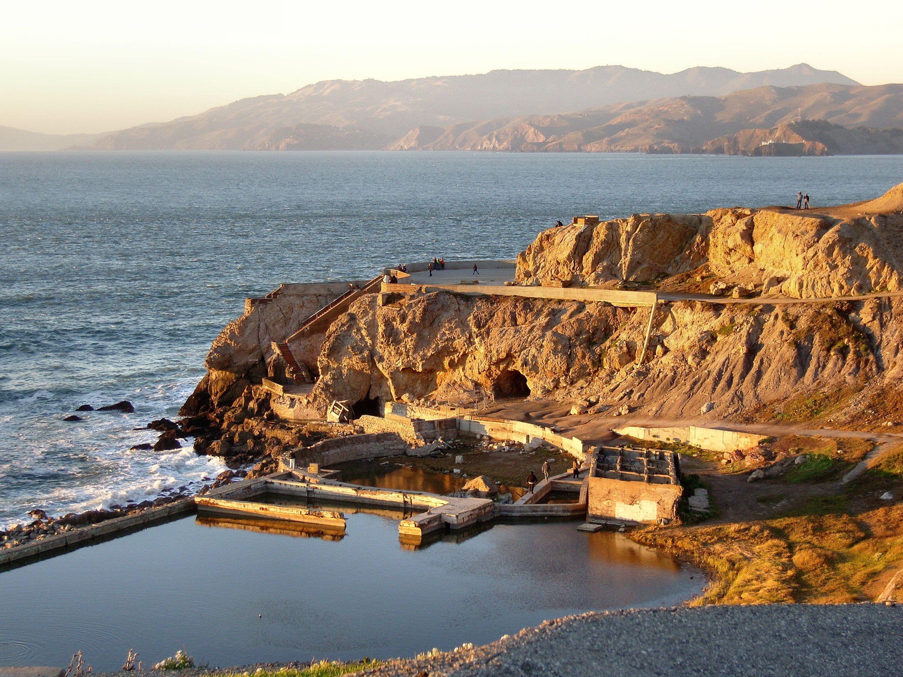 Sutro Baths, San Francisco, California.