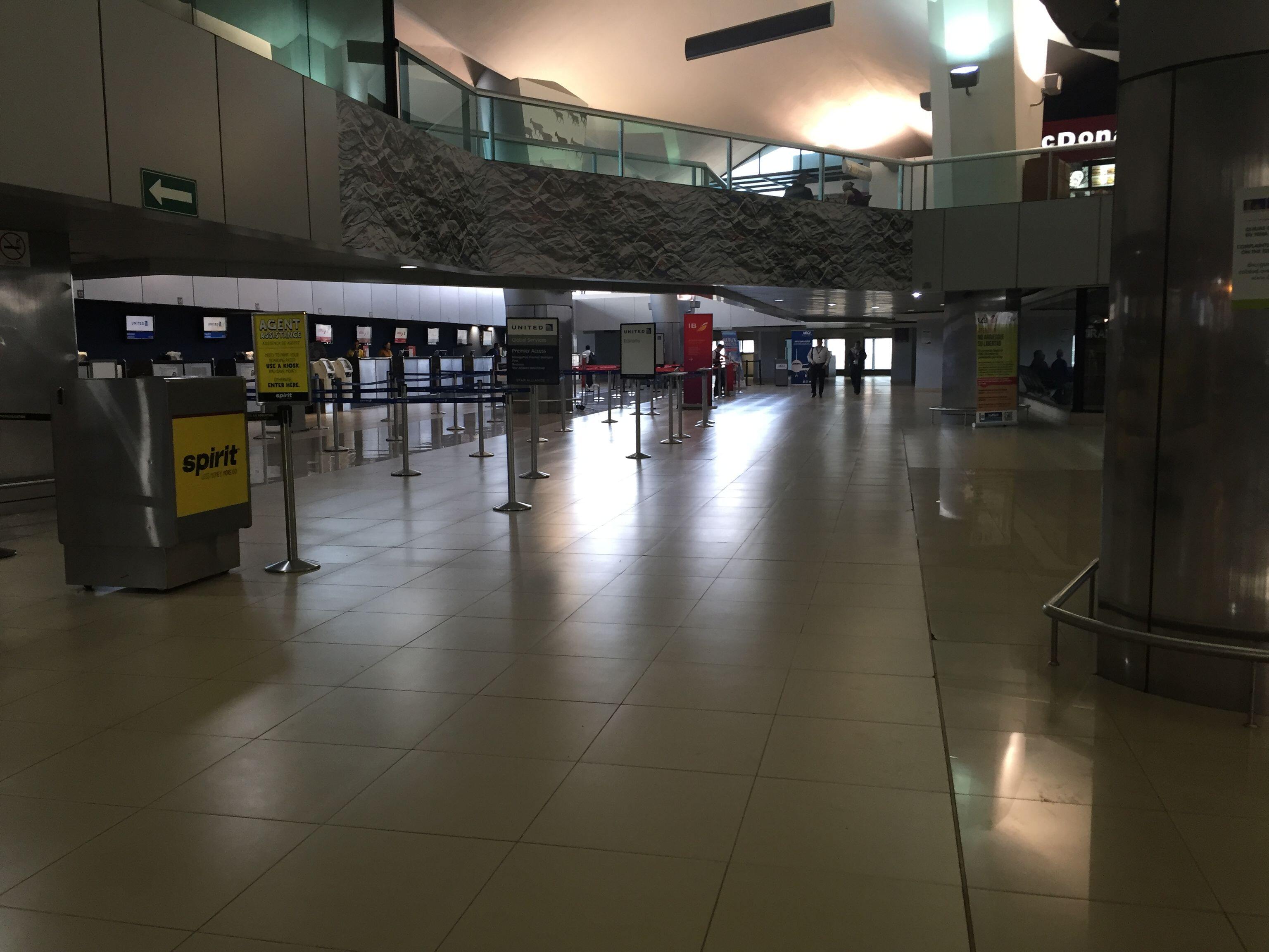 Área de documentación del Aeropuerto de Ciudad de Guatemala.