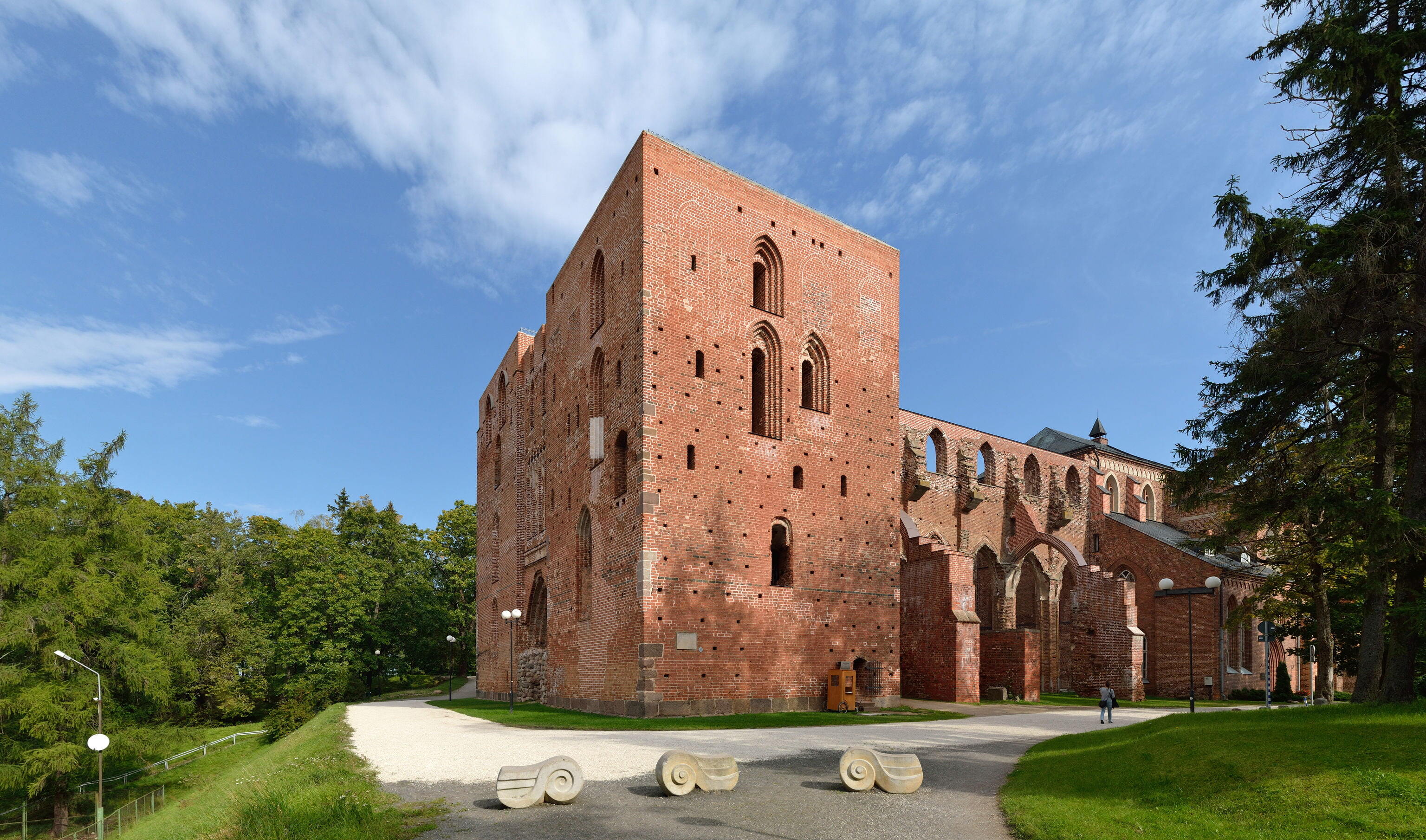 Tartu - Ruins of Tartu Cathedral.