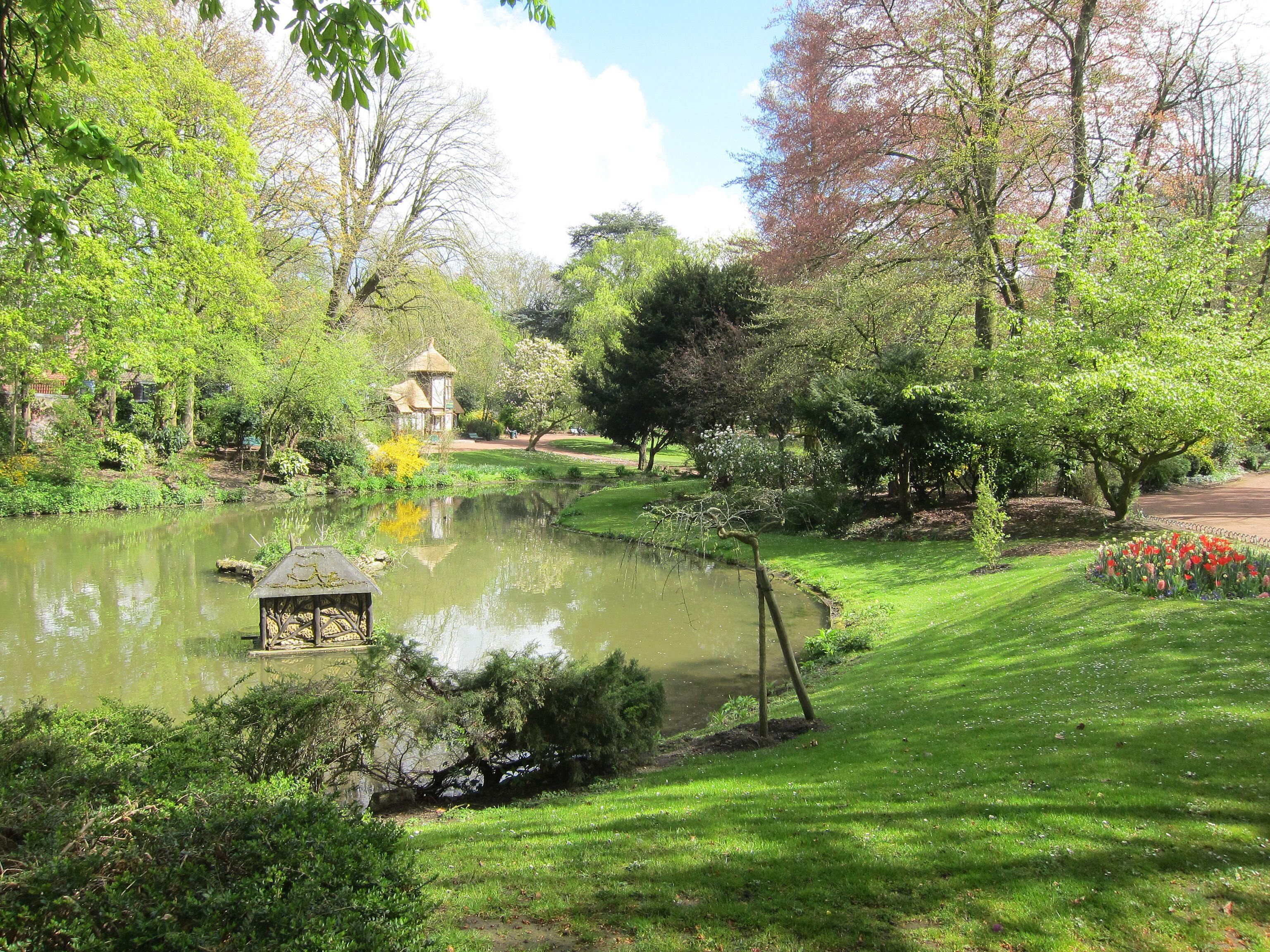 Jardin Vauban in Lille im April 2016