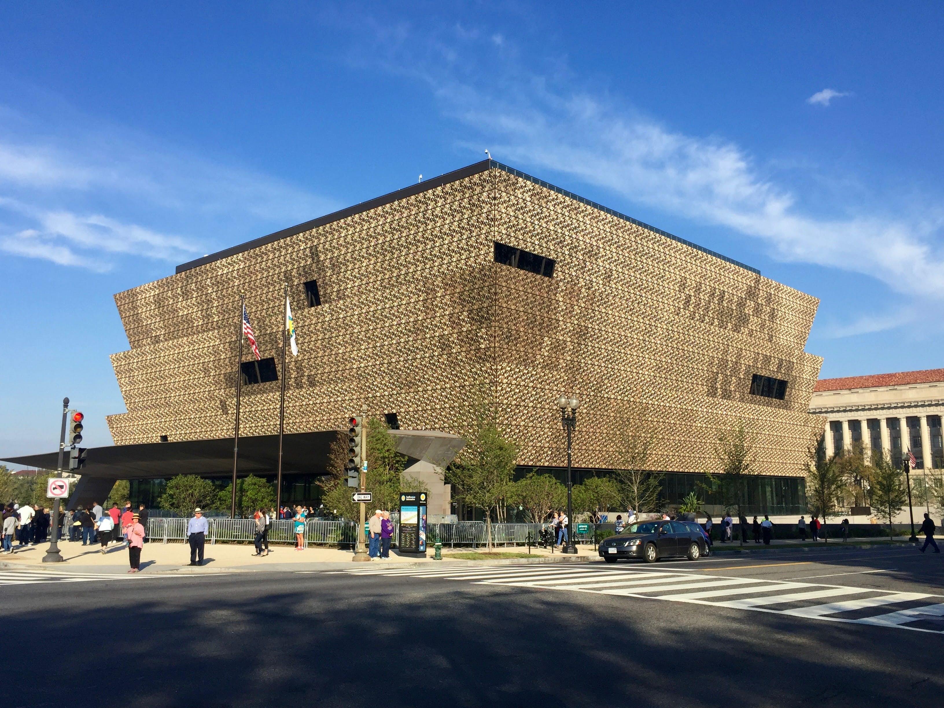 National Museum of African American History and Culture, facade