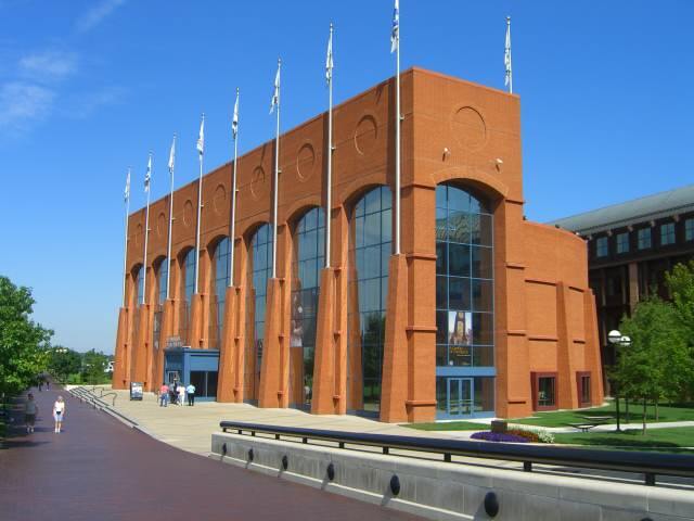 NCAA Hall of Champions building located in Indianapolis, Indiana.