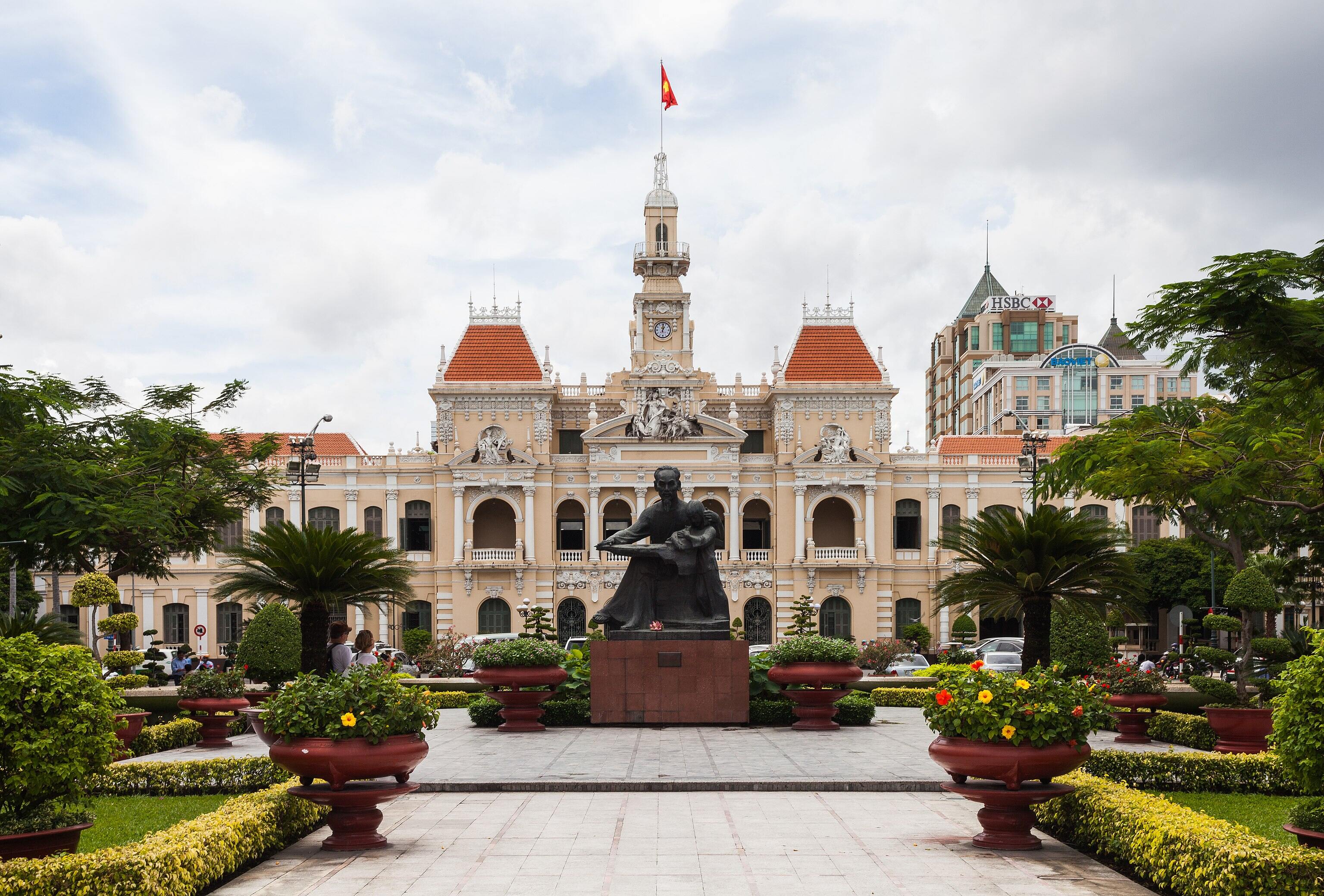 City hall, Ho Chi Minh City, Vietnam.