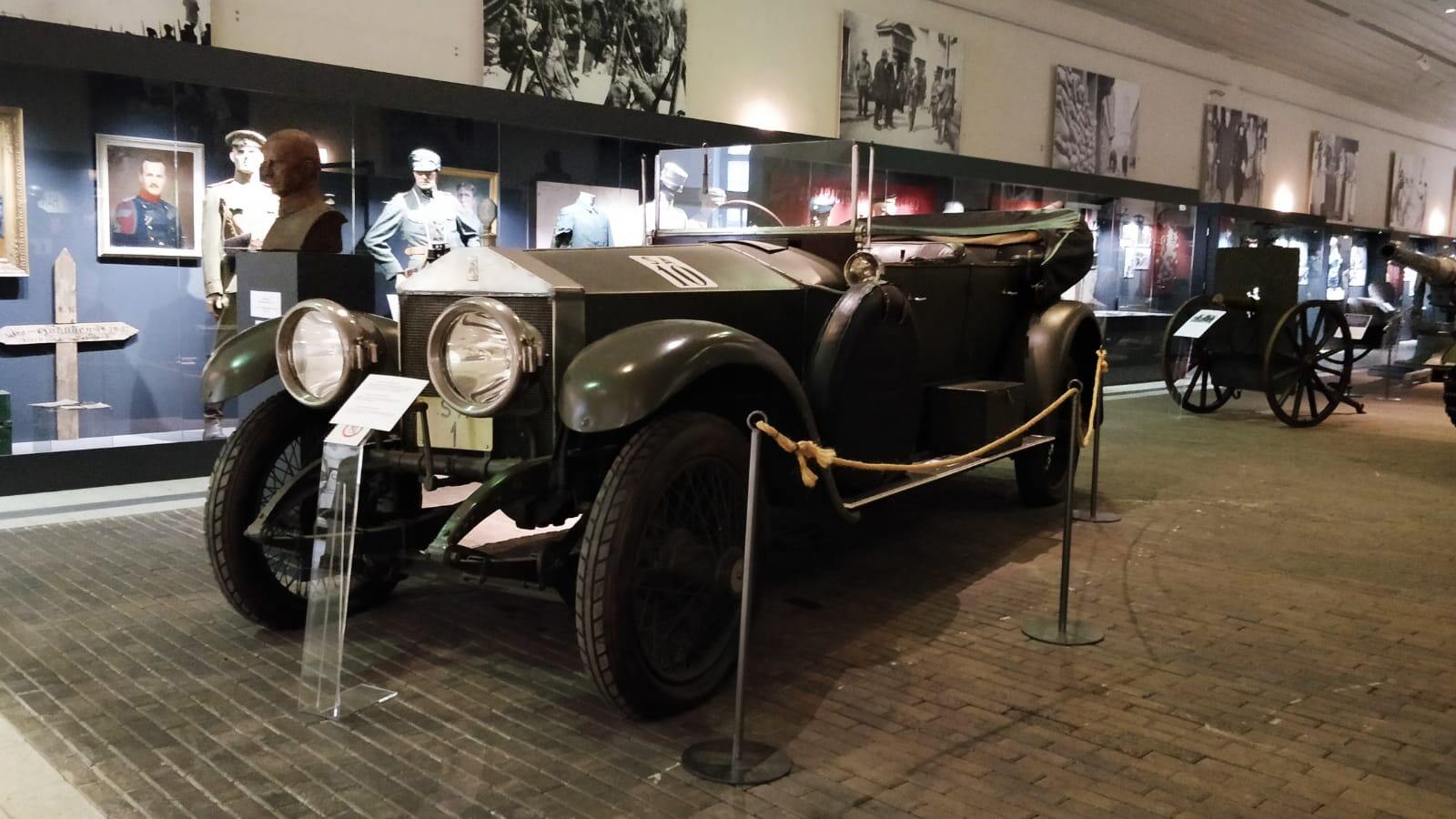 Rolls Royce Silver Ghost, Sotamuseo