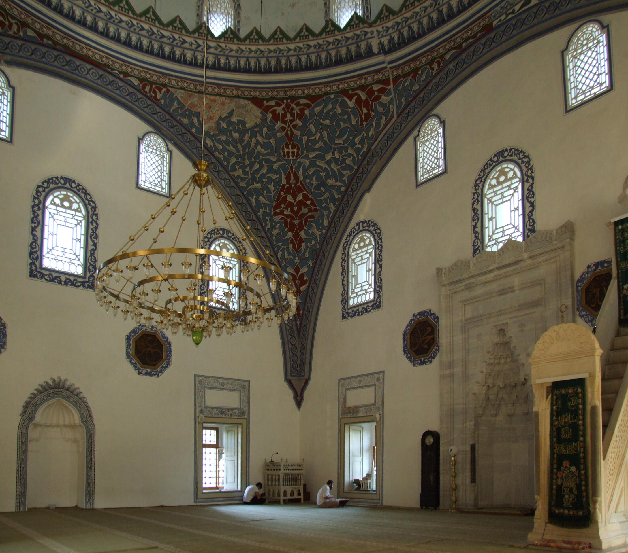 Mustafa Paşa Mosque, Skopje — interior.