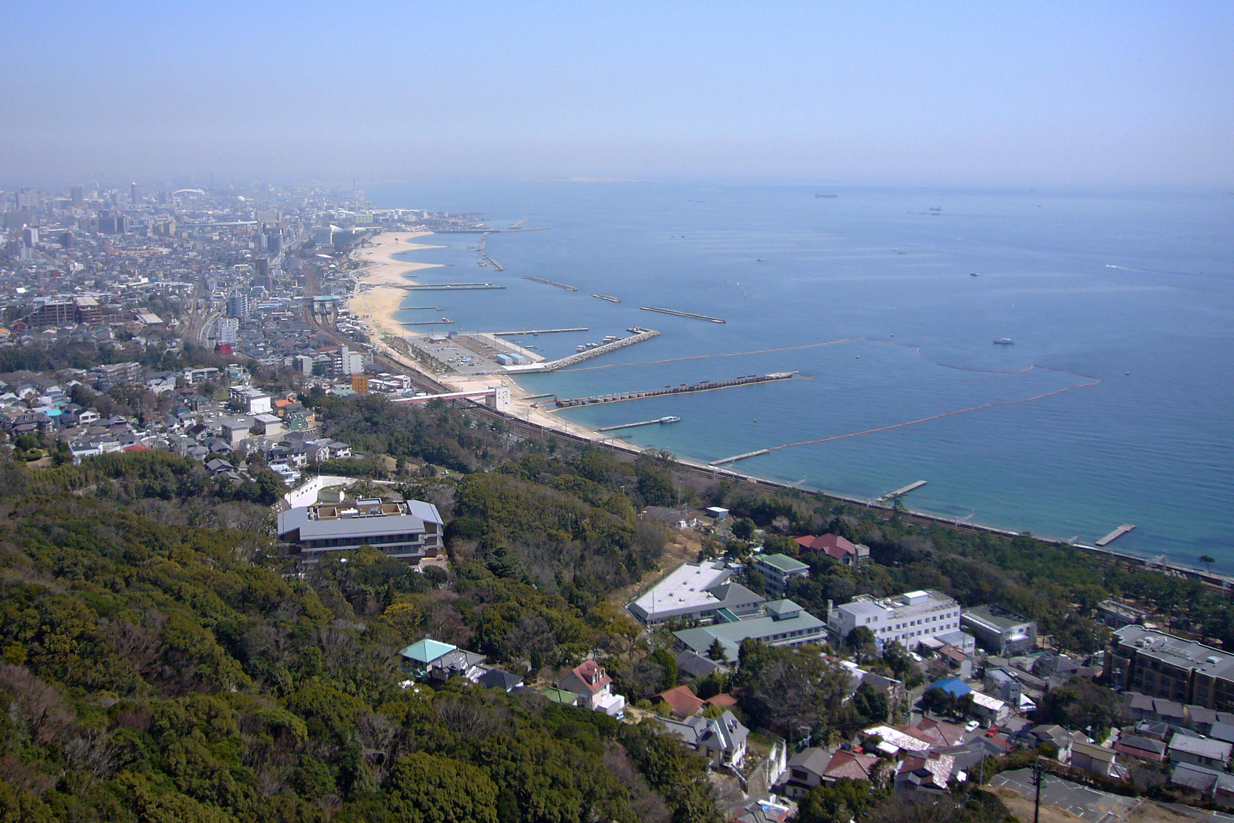 Sumaura Ropeway in Kobe, Hyogo prefecture, Japan